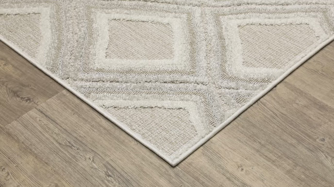 Oriental Weavers Tangier TAN04 Grey/Beige Area Rug