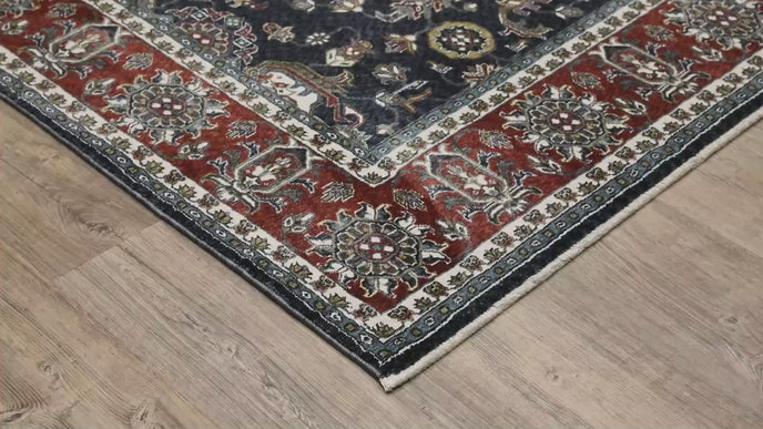 Oriental Weavers Vivian VI05A Navy/Red Area Rug
