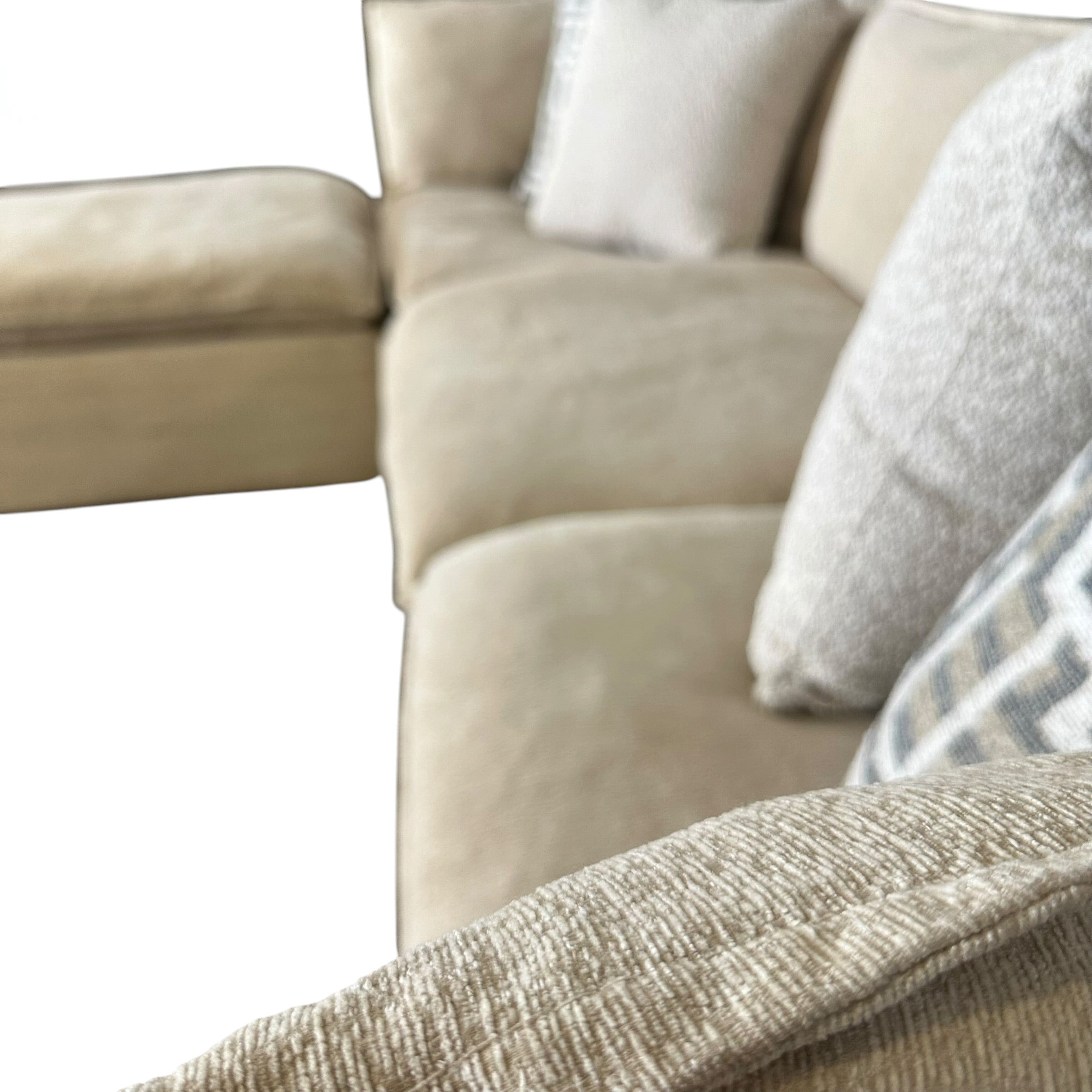 Modular Cloud Sectional in Cream