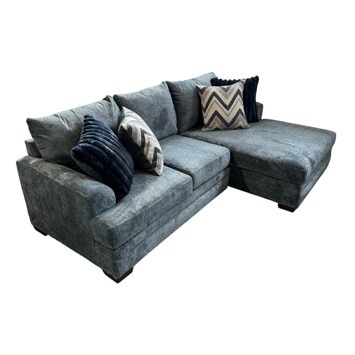 Bellamy Sectional in Blue
