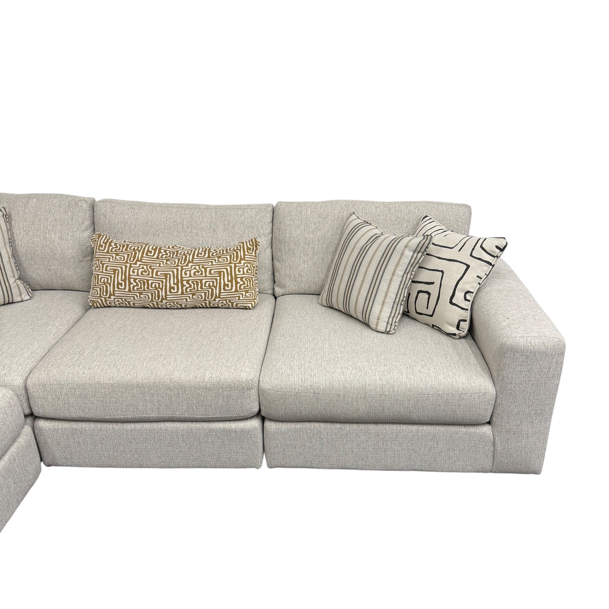 Mason Modular 3-Piece Sofa with Reversible Ottoman