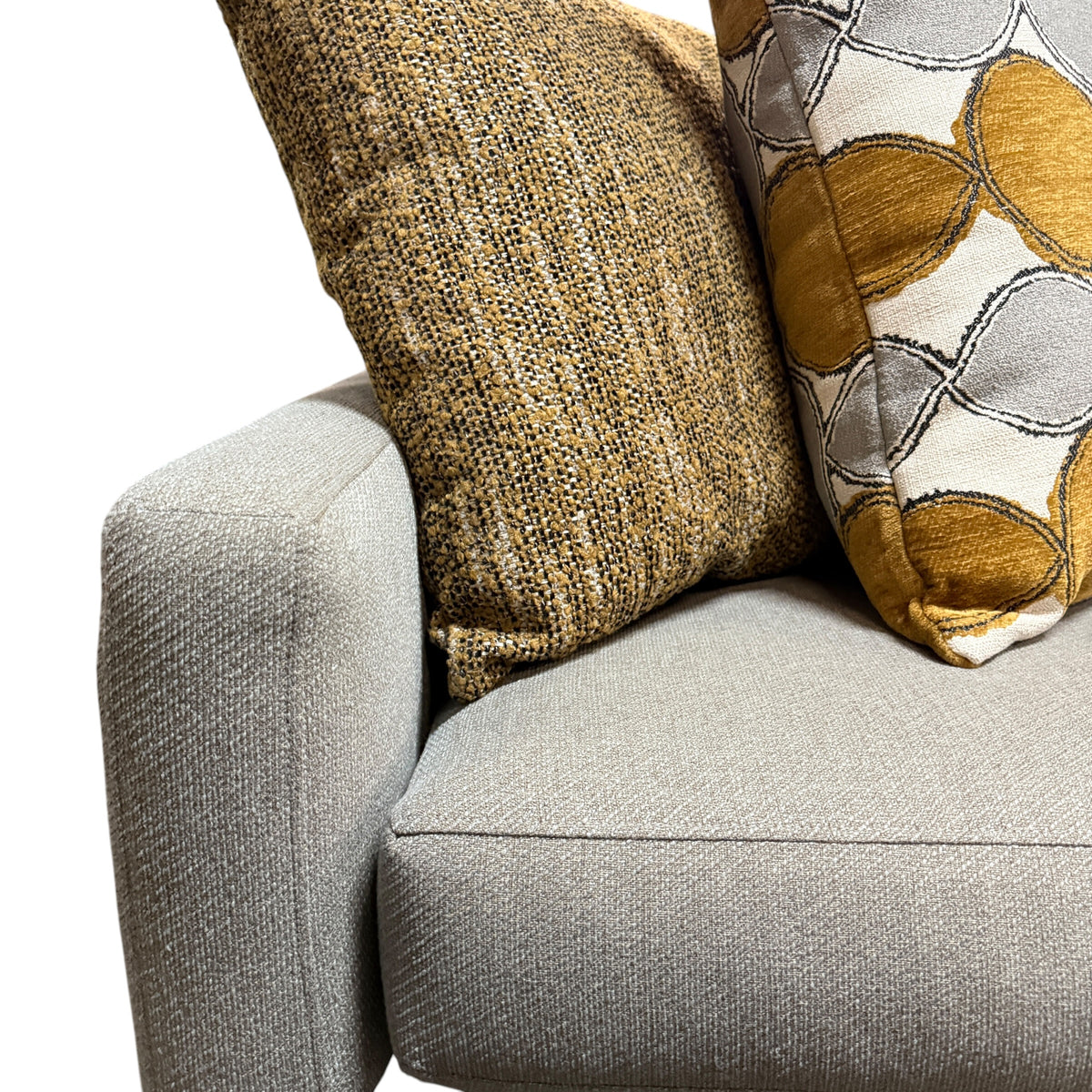 Sectional with RAF Chaise in Gray