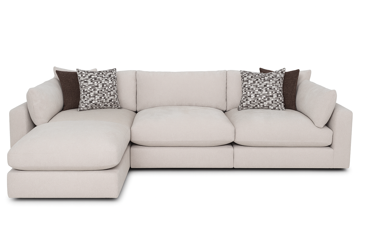 Dream Modular Sectional in Cream