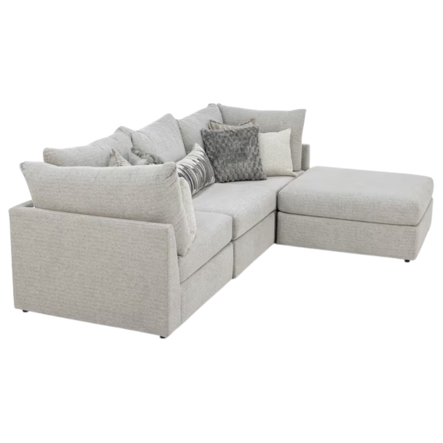 Hudson Modular 4 Piece Chaise Sectional