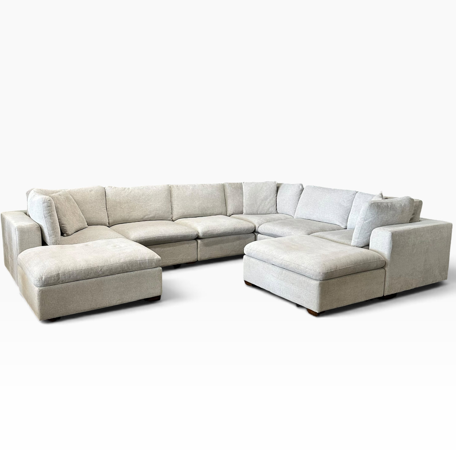 Modular 8-Piece Sectional Cloud Couch