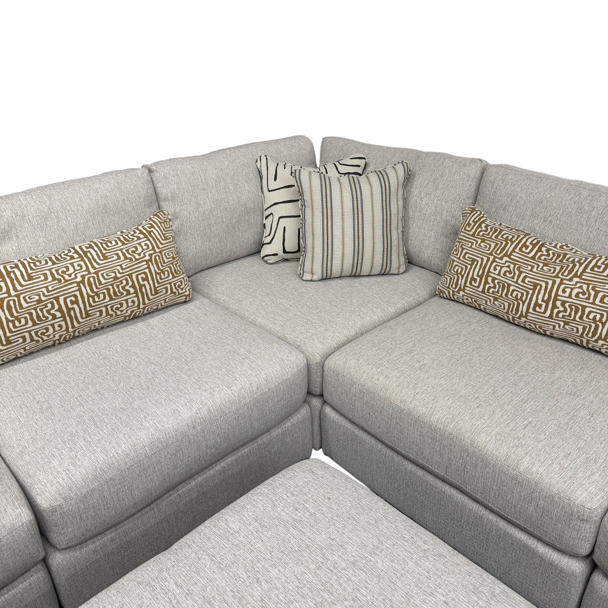 Mason Modular 5-Piece Corner Sectional with Ottoman