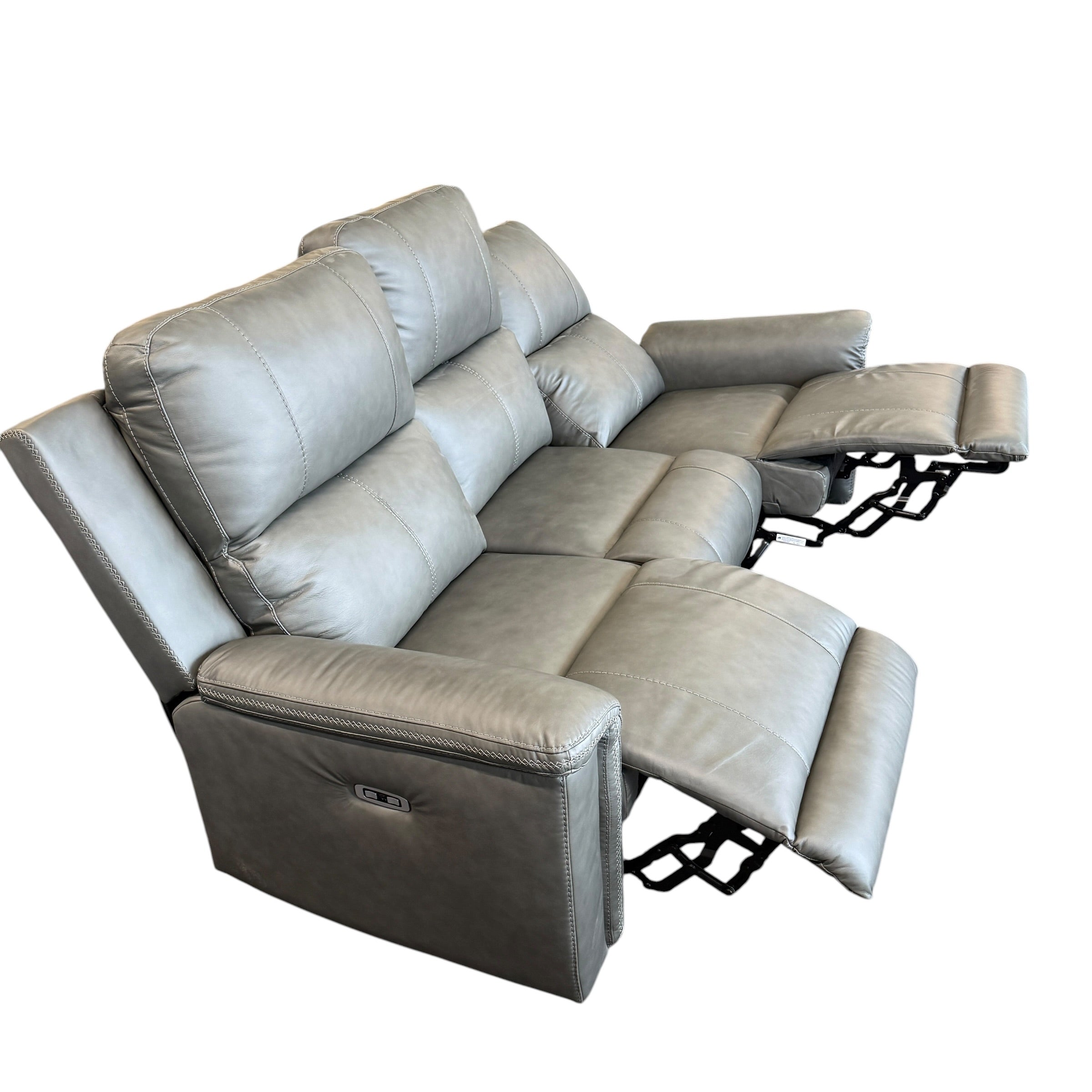 Bennet Electric Leather Recliner Sofa