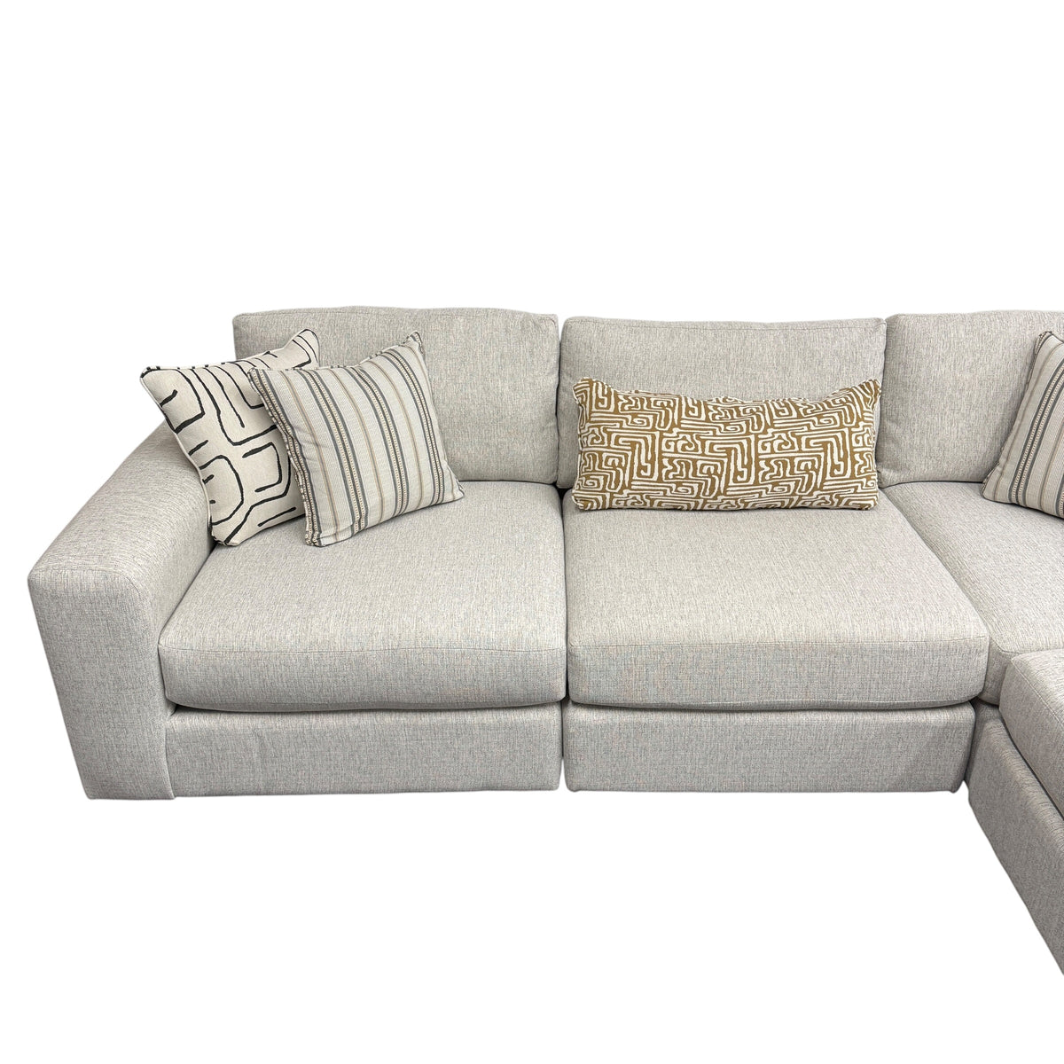 Mason Modular 3-Piece Sofa with Reversible Ottoman