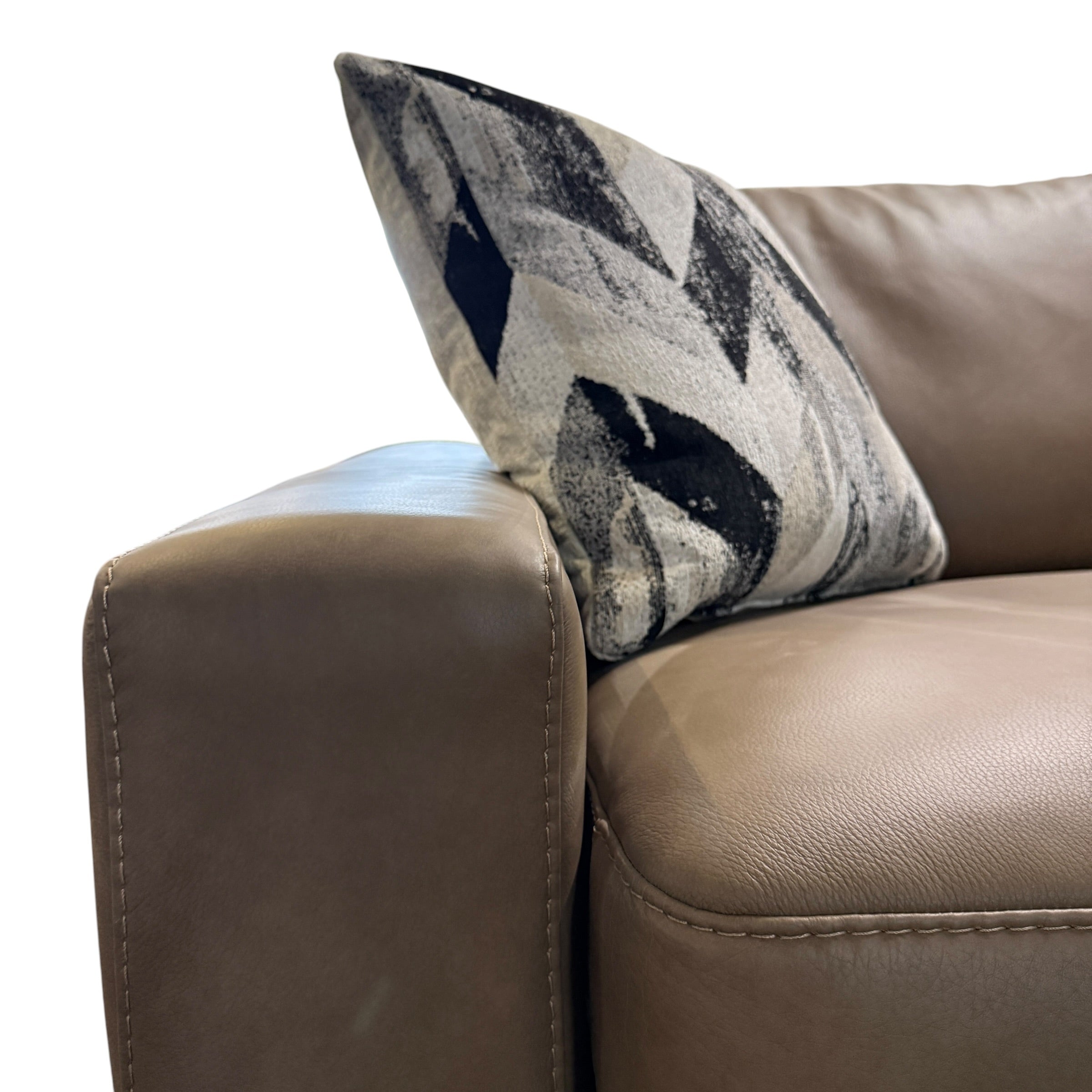 Corinne Leather Sectional