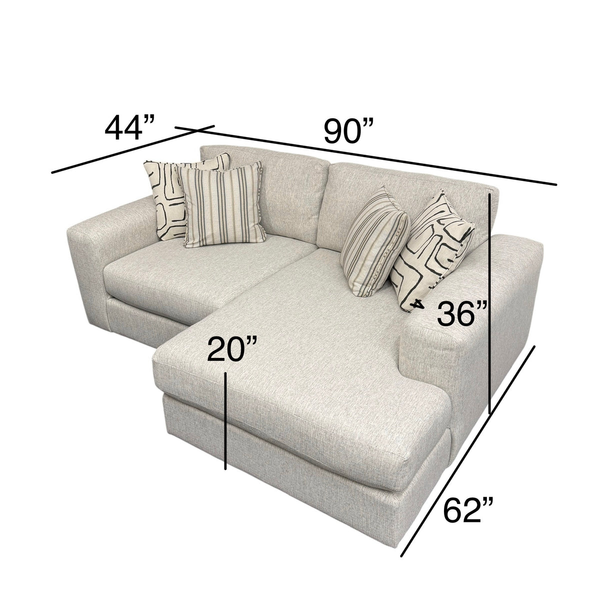 Mason Modular 2-Piece Sectional with RAF Chaise