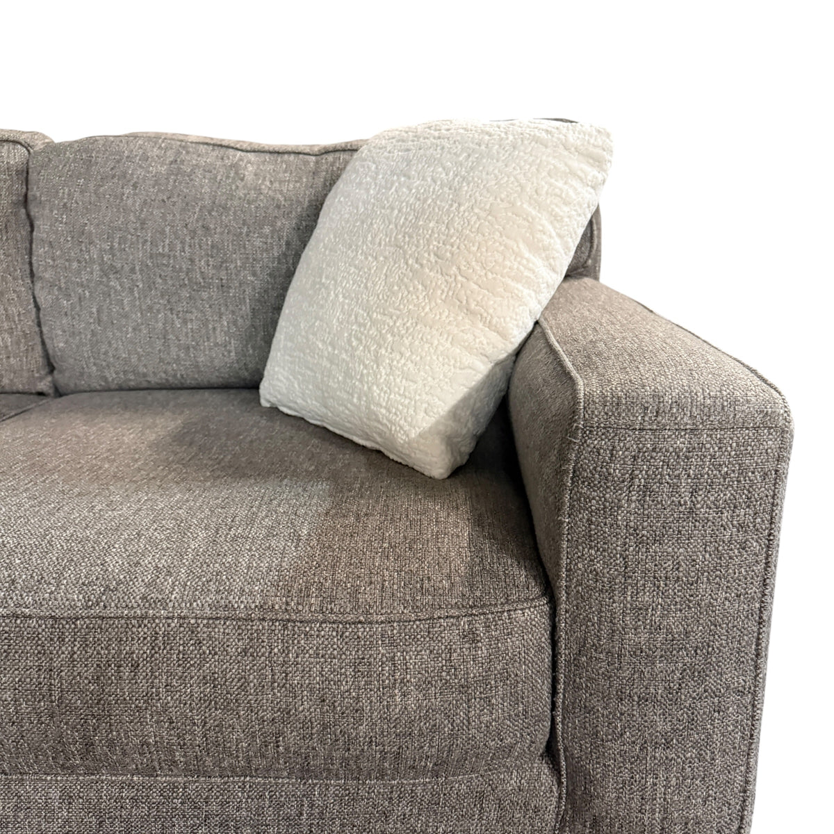 U-Shape Sectional in Gray with LAF Chaise