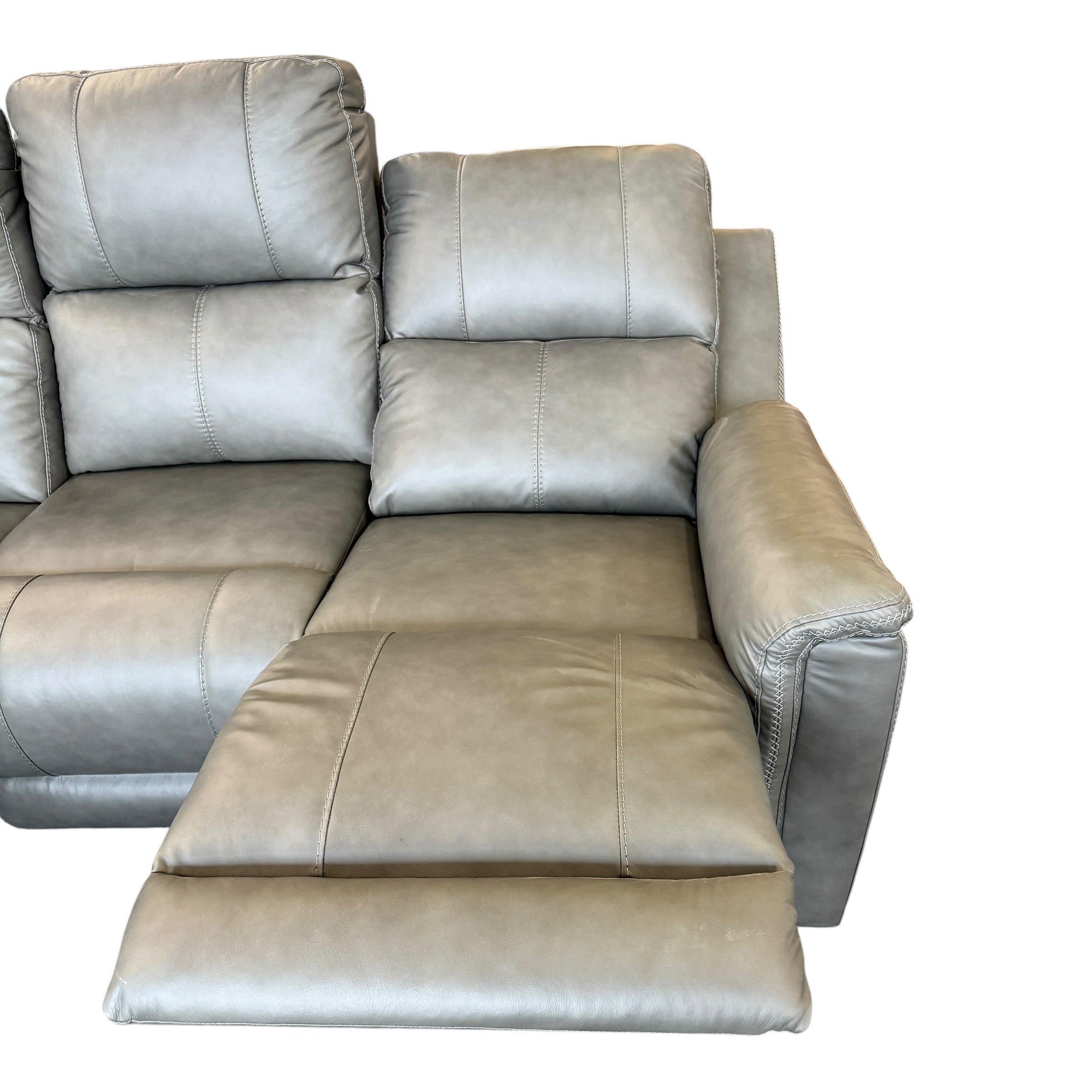 Bennet Electric Leather Recliner Sofa