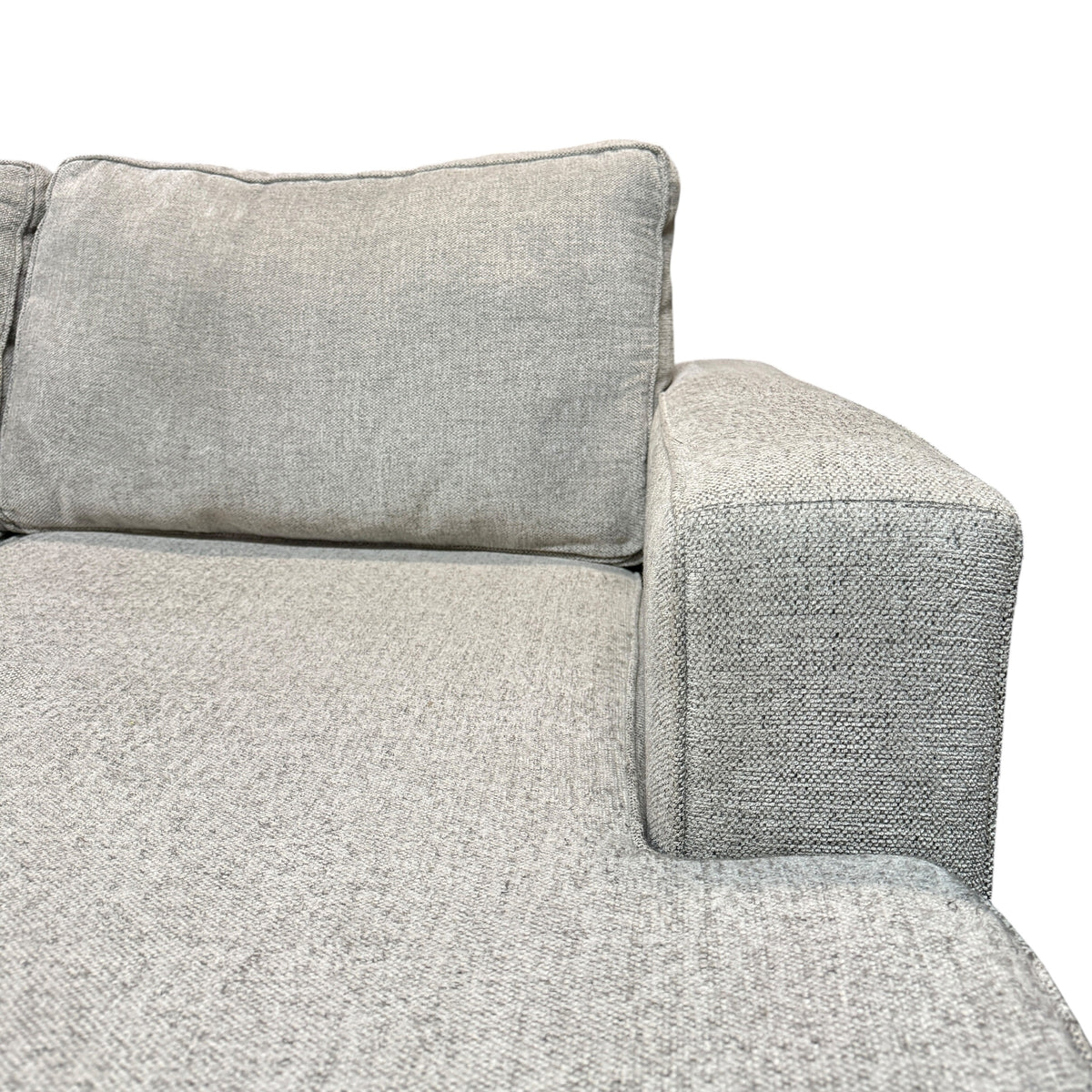 Sectional with RAF Chaise in Gray