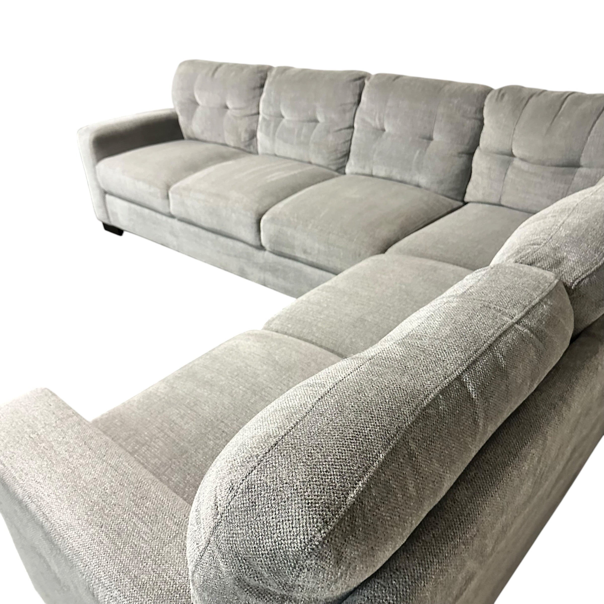 Corner Sectional in Light Gray