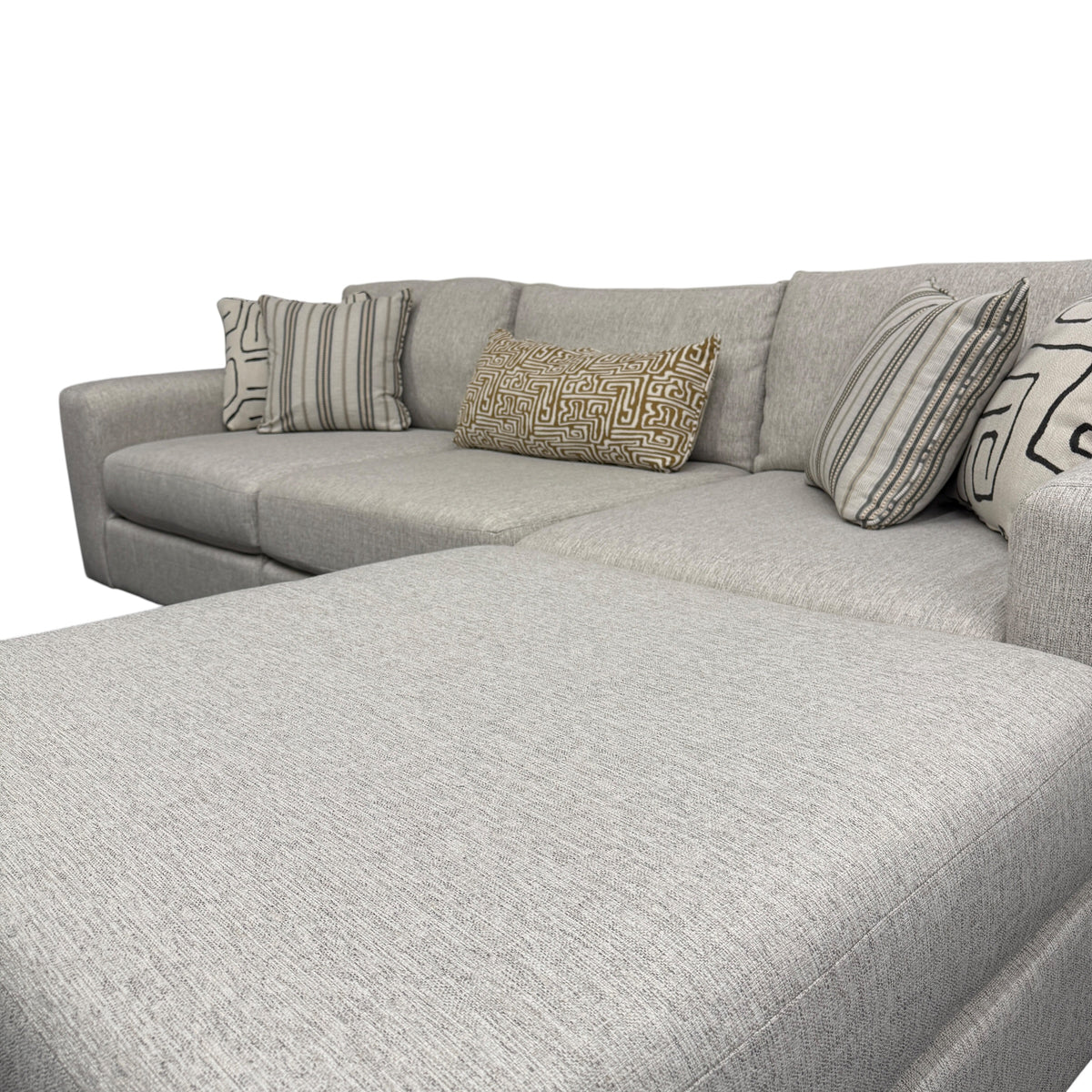 Mason Modular 3-Piece Sofa with Reversible Ottoman