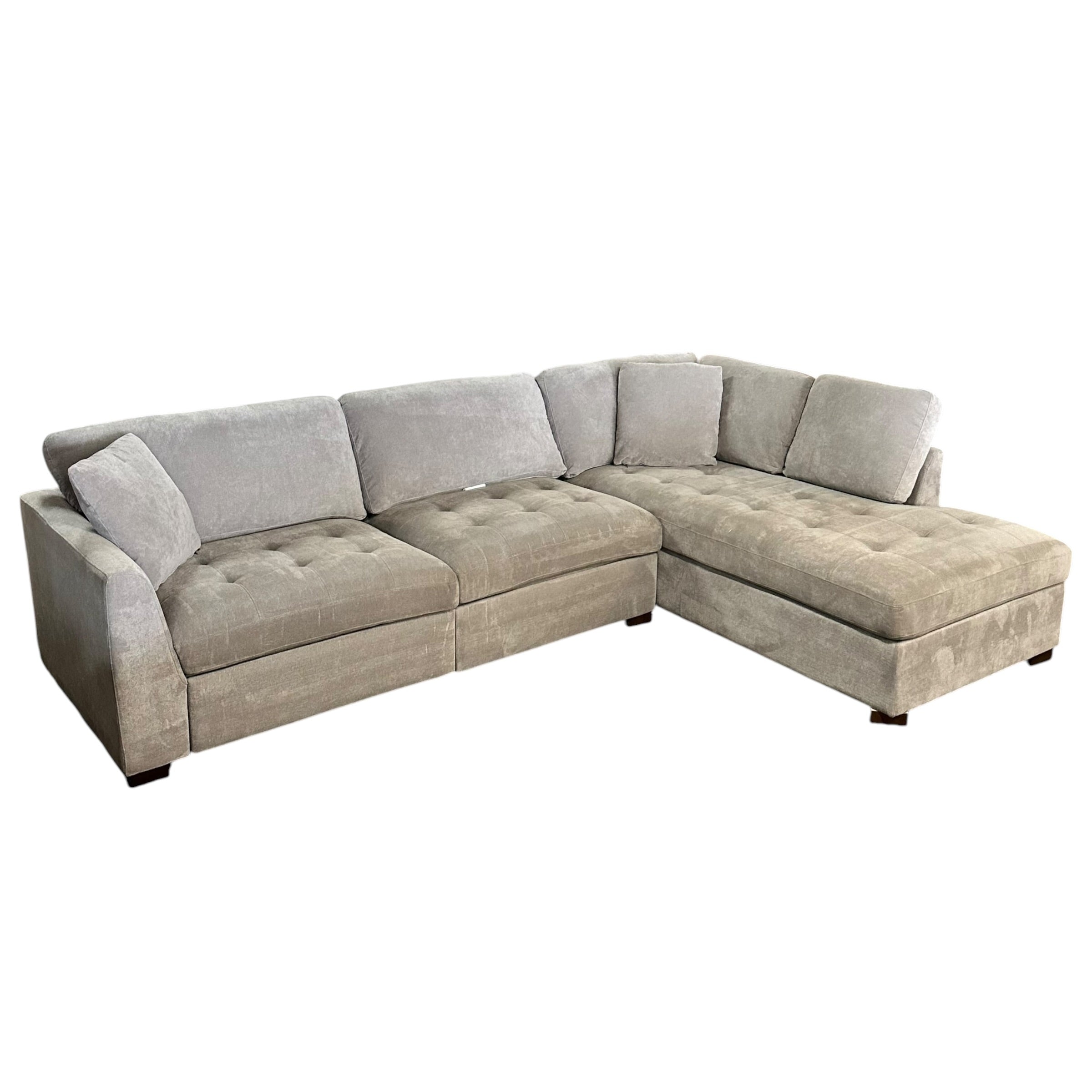 RAF Bumper Chaise Sectiobal with Electric Reclining Footrest