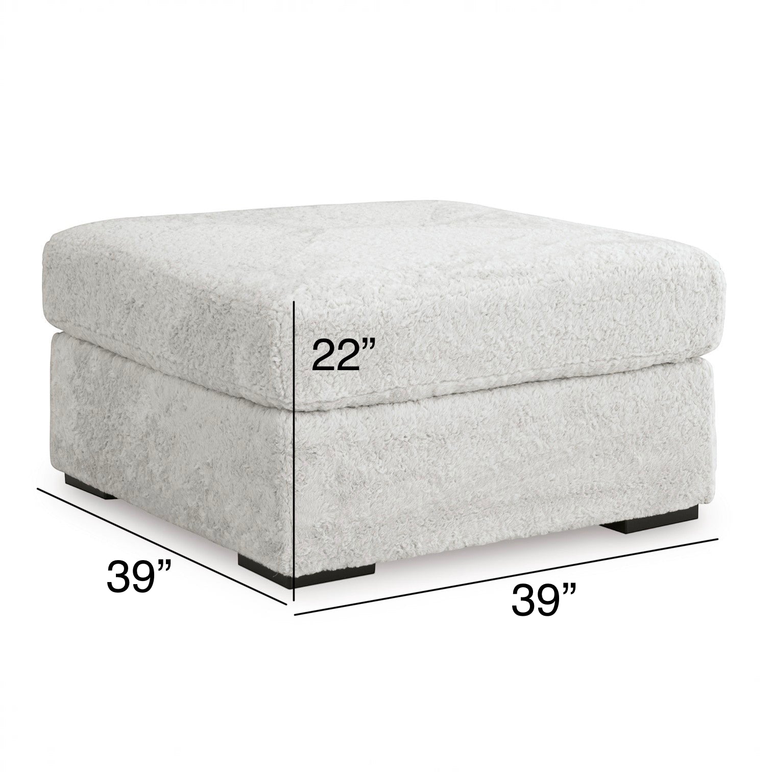 Celine Oversized Dining Ottoman