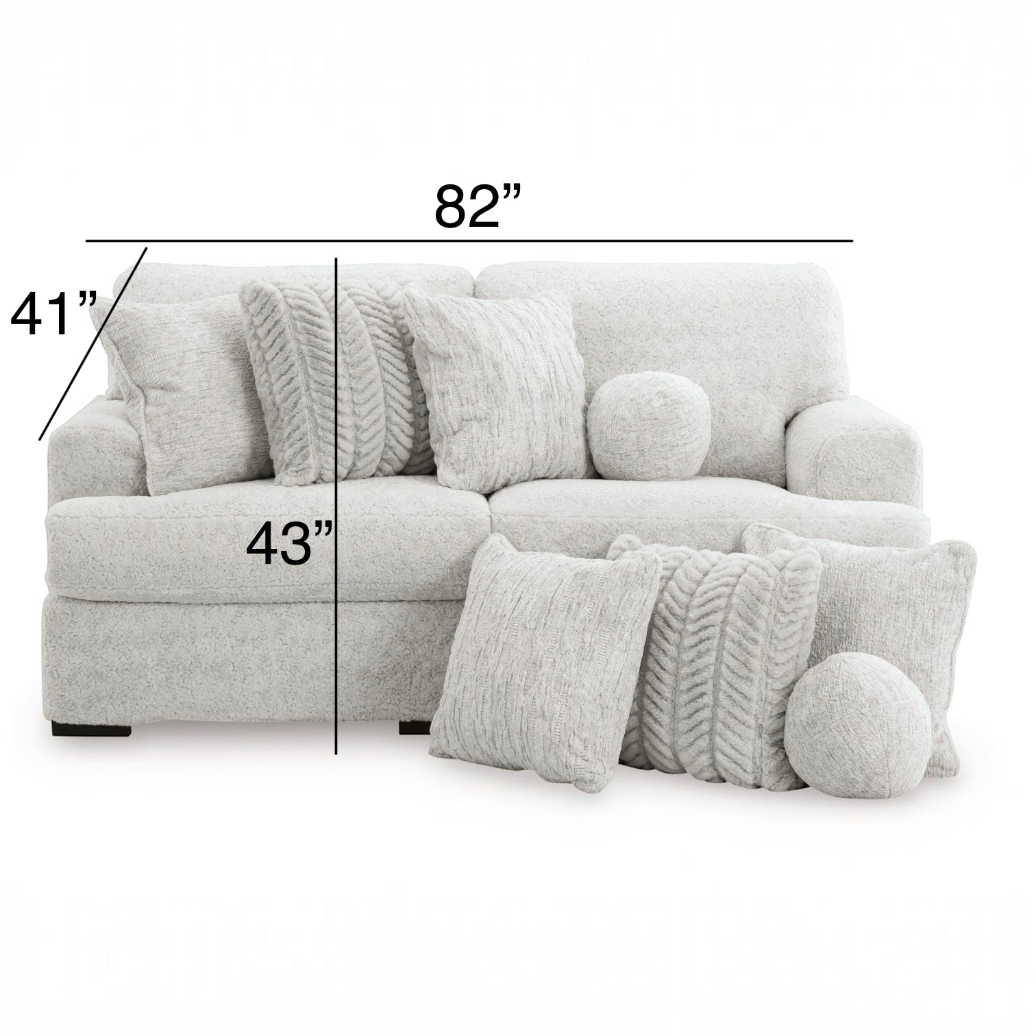 Celine 2-Piece Modular Loveseat