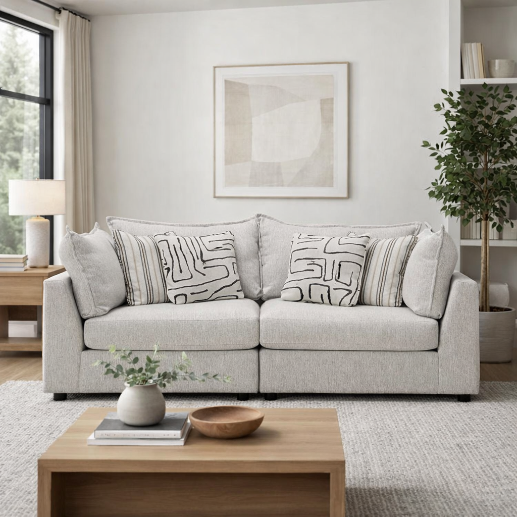 Summit Modular 2 Piece Corner Loveseat