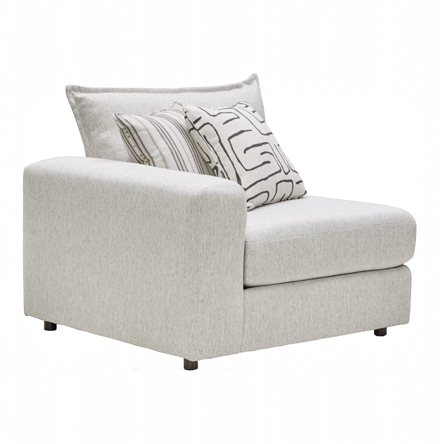 Summit Modular 3 Piece Sectional with Right Arm Facing Chaise