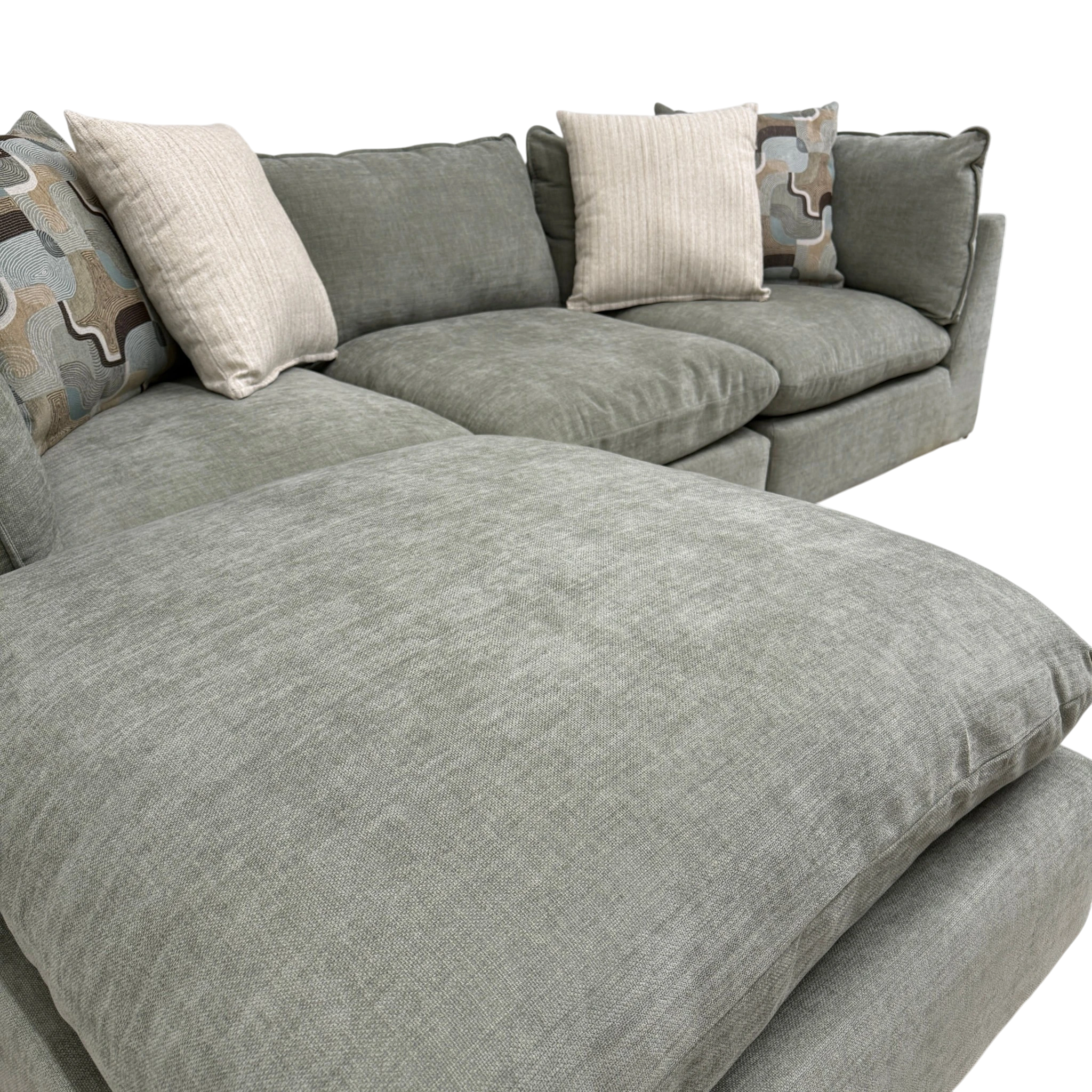 Willow 3-Piece Sofa with Ottoman