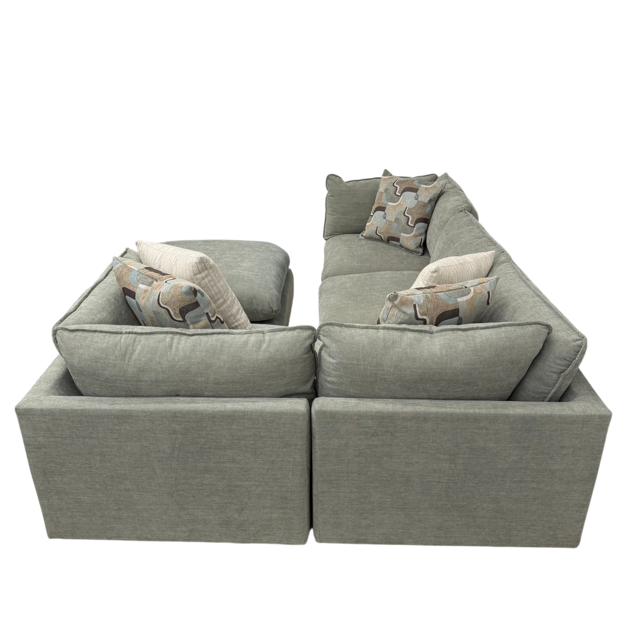 Willow 4-Piece Sectional with Ottoman