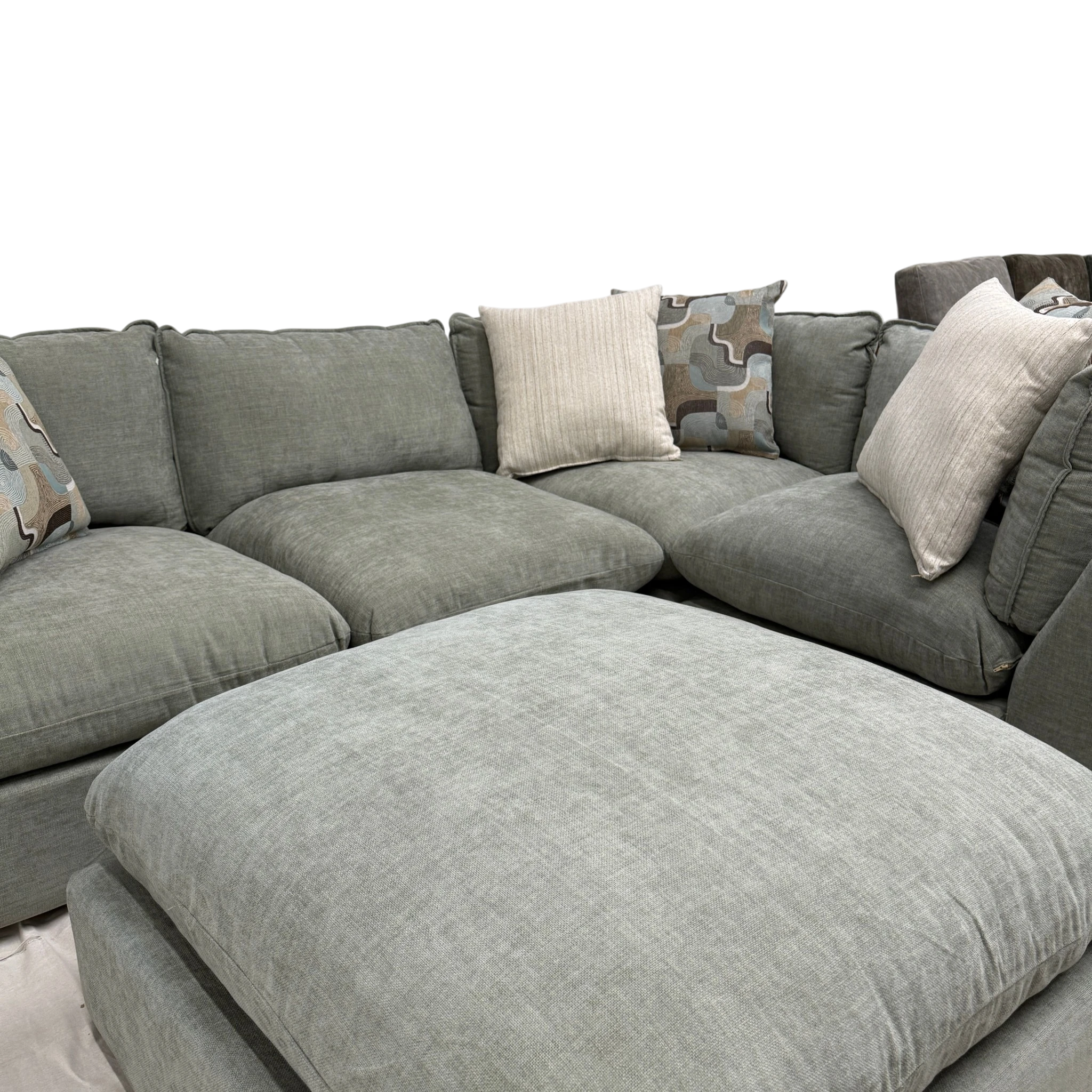 Willow 4-Piece Sectional with Ottoman