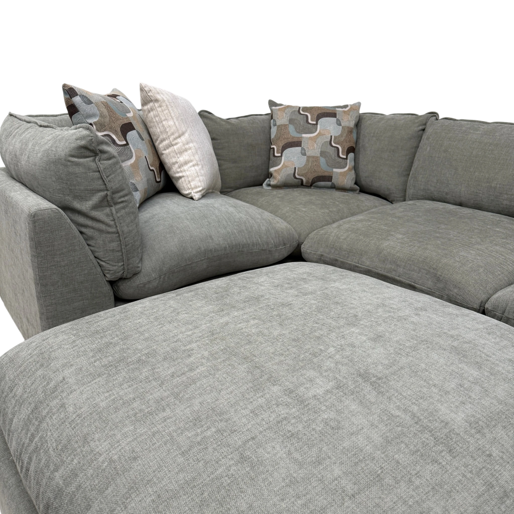 Willow 4-Piece Sectional with Ottoman