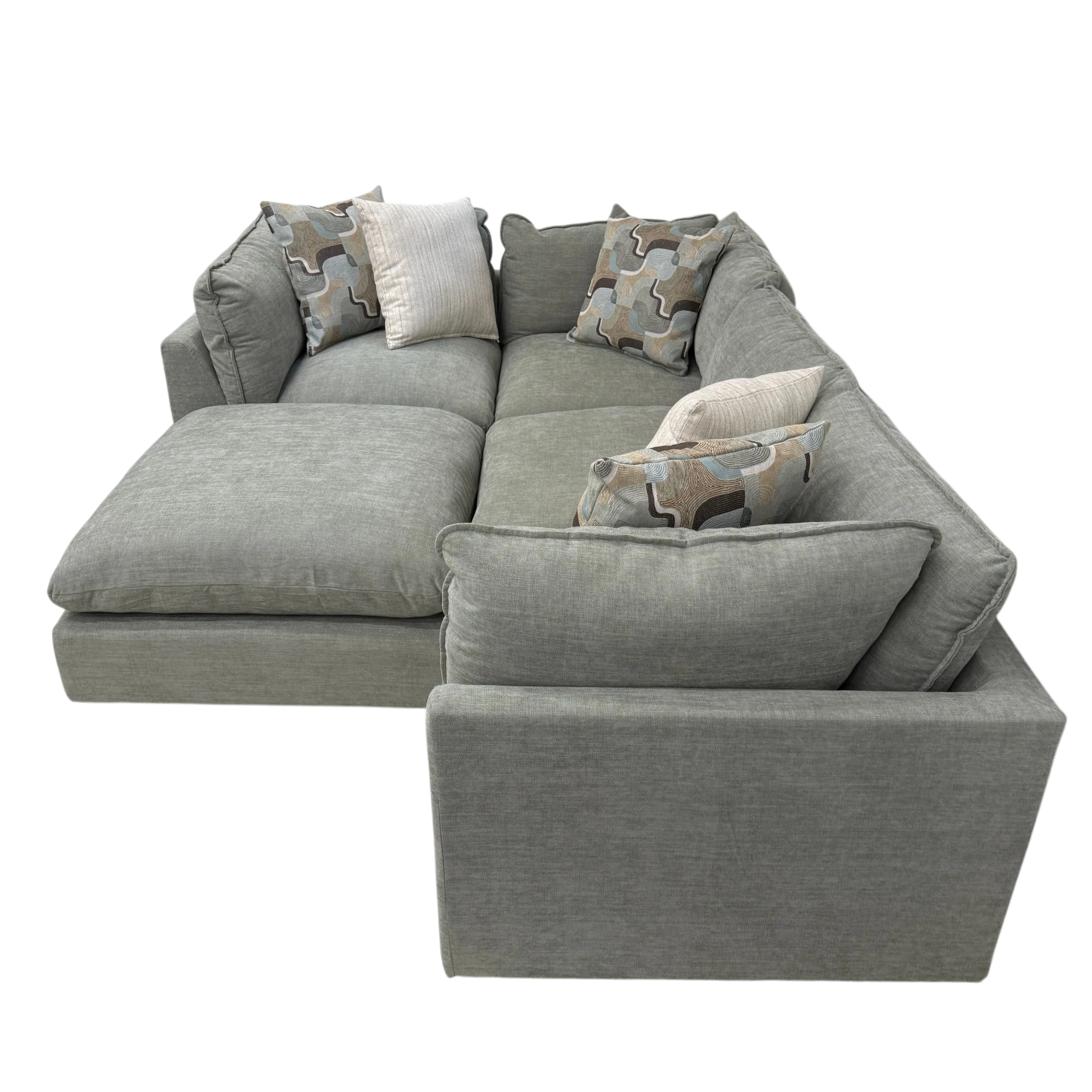 Willow 4-Piece Sectional with Ottoman