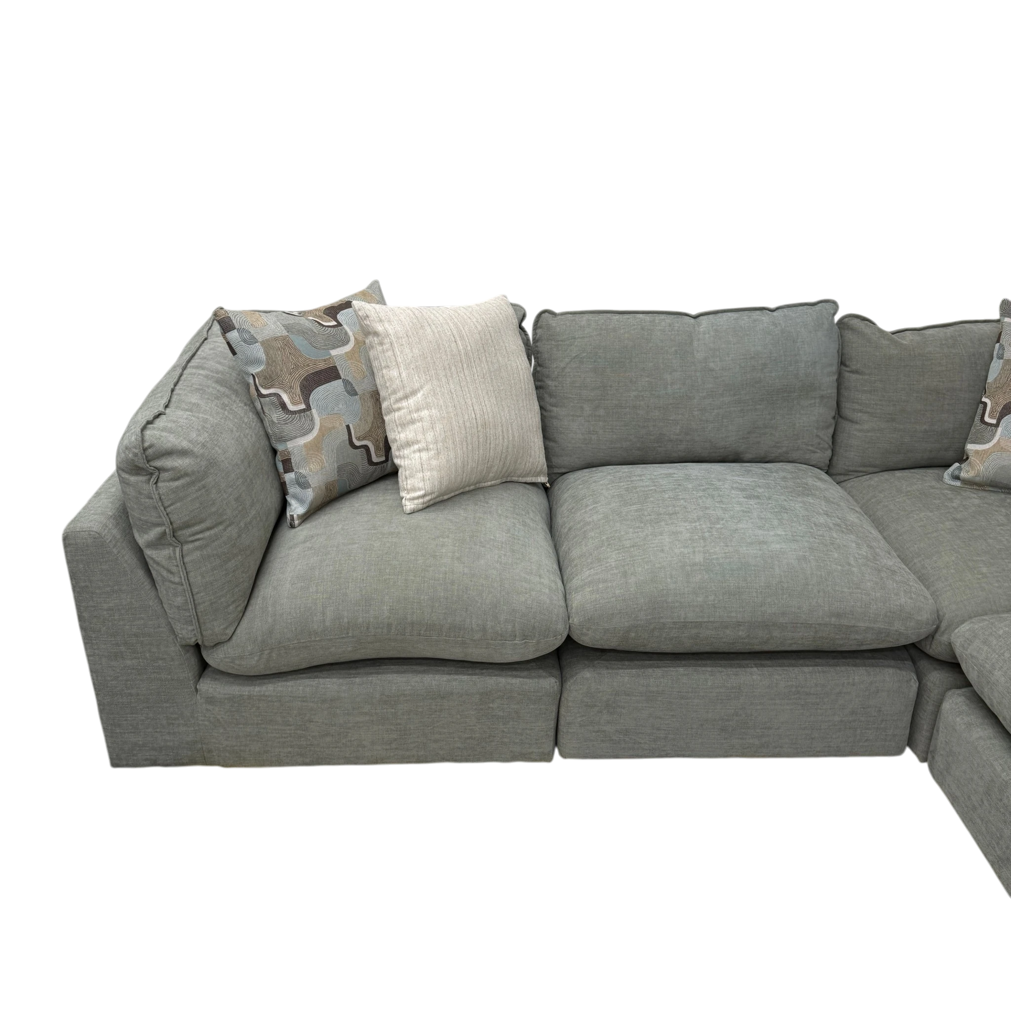 Willow 6-Piece U-Shaped Sectional with Ottoman