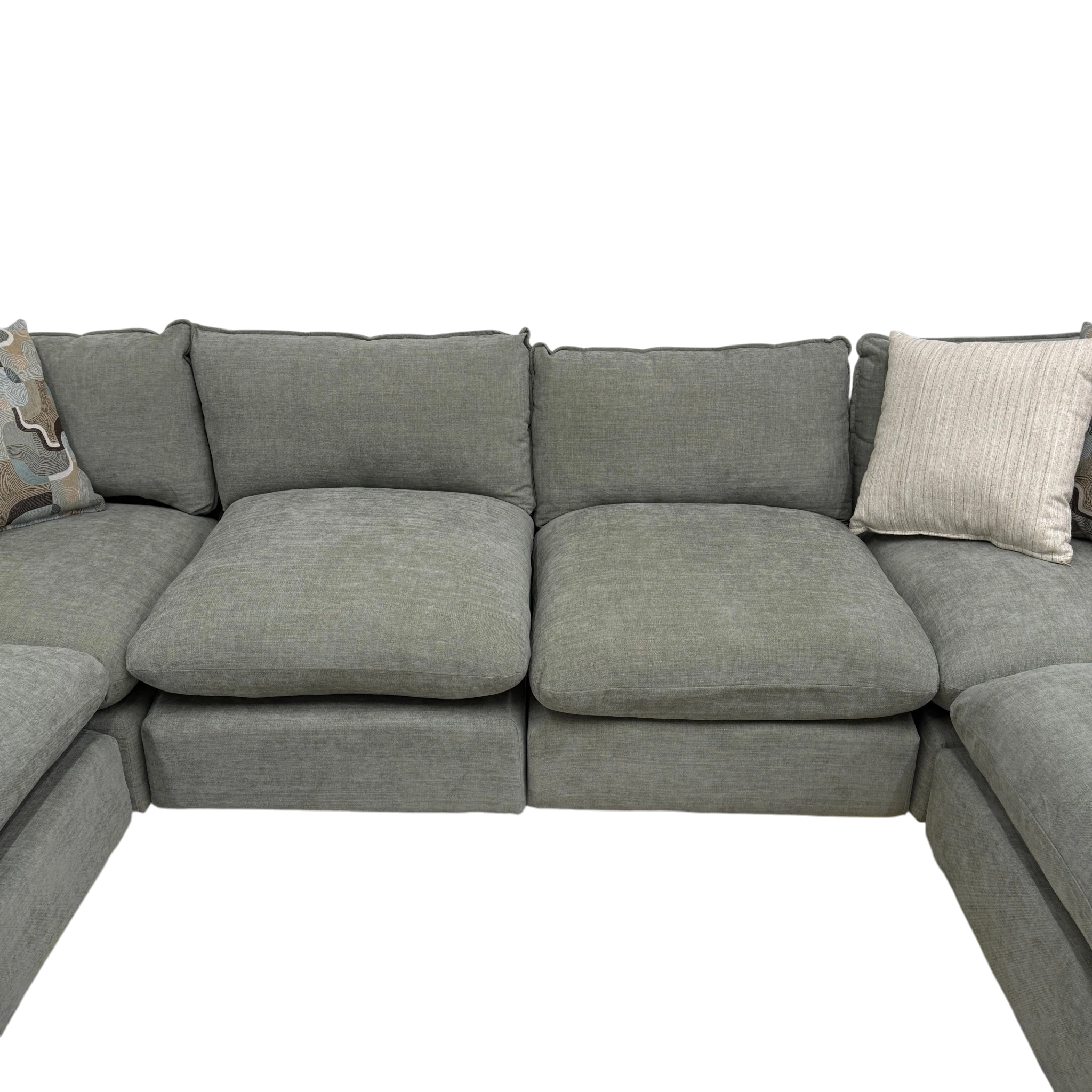 Willow 6-Piece U-Shaped Sectional with Ottoman