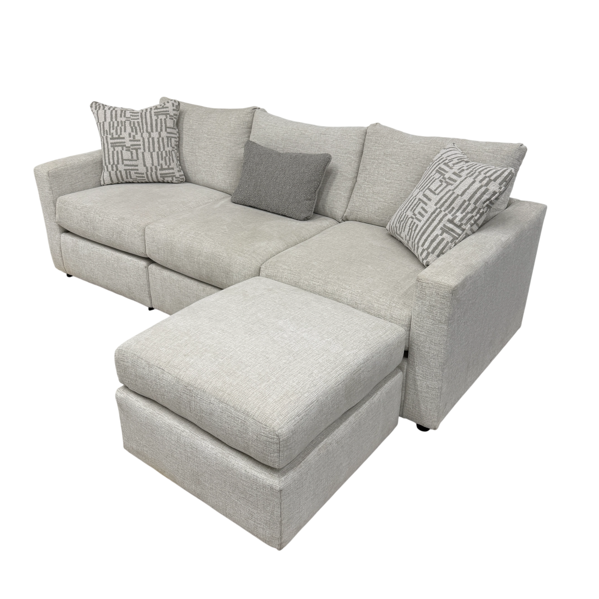 Parker 3 Pc Sofa with Ottoman
