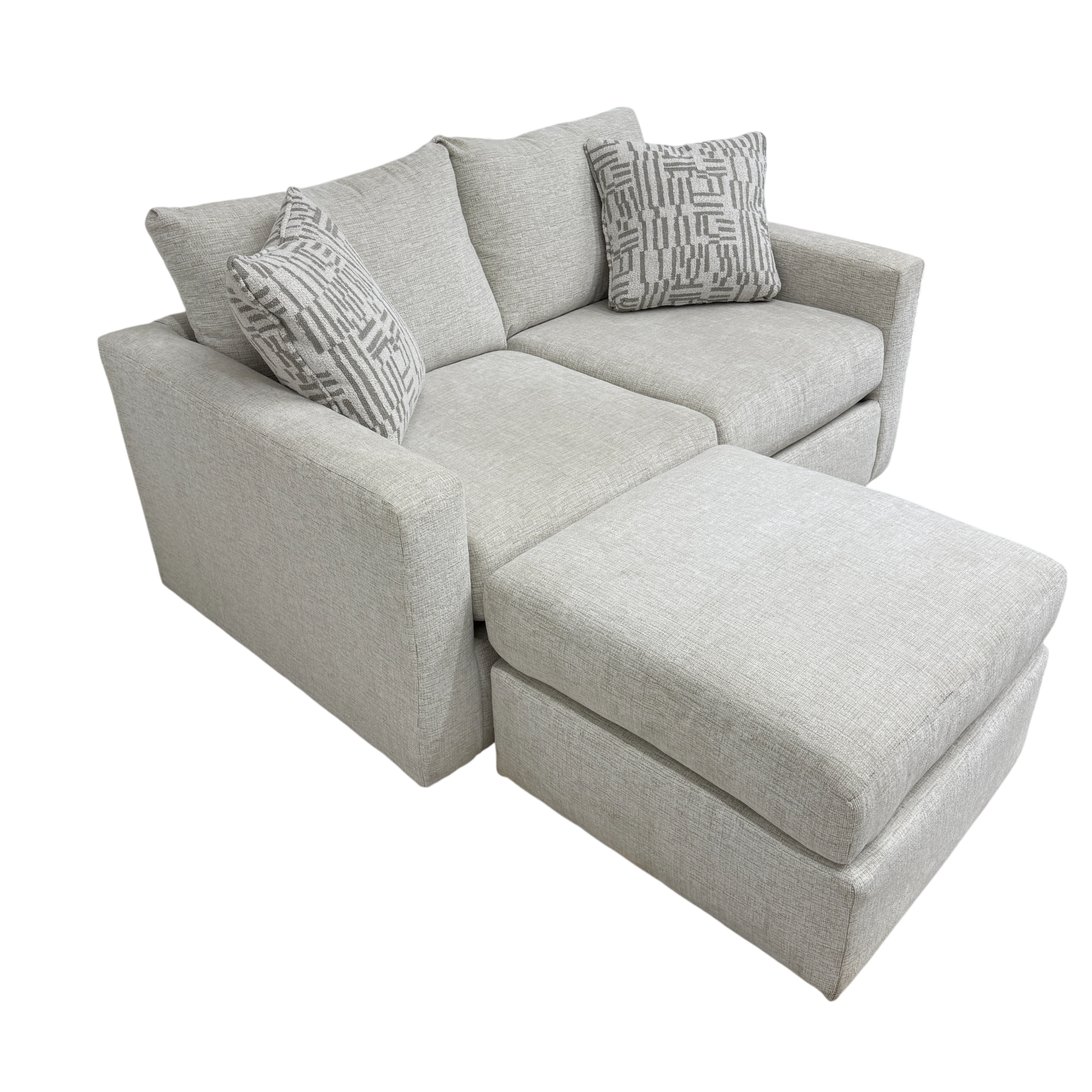 Parker 2 Pc Loveseat with Ottoman