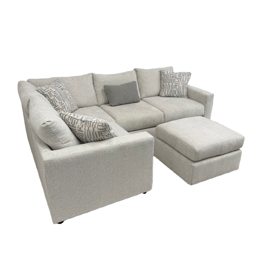 Parker 4 Pc Sectional with Ottoman