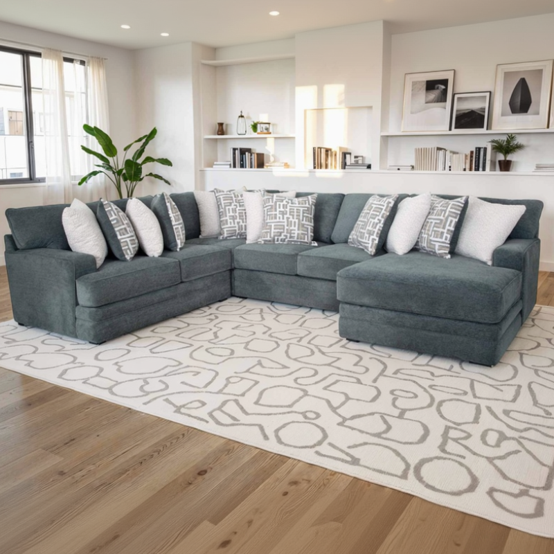 Sterling Modular U-Shape Sectional with Right Facing Chaise