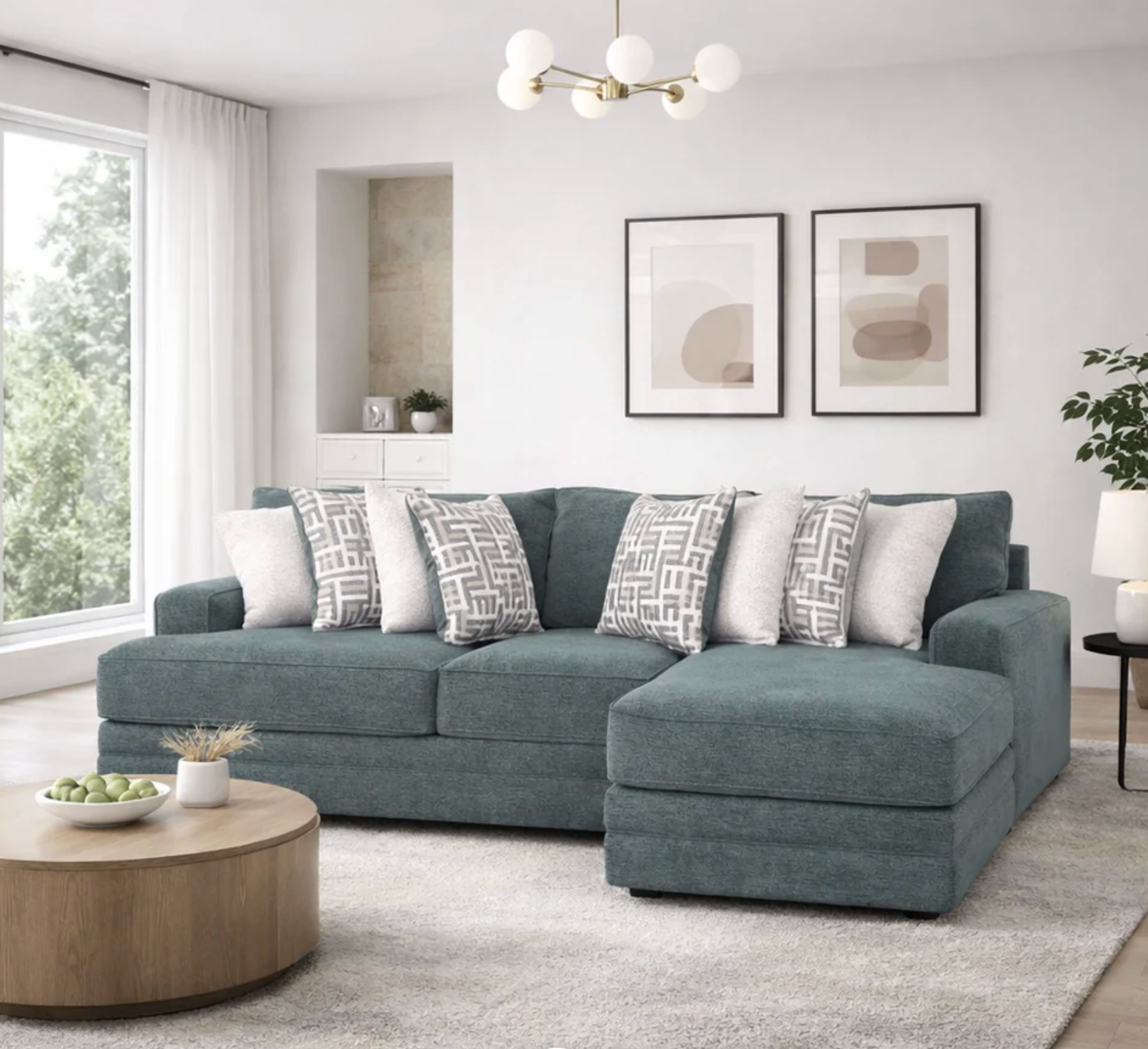 Sterling Modular Sectional with Right-Facing Chaise