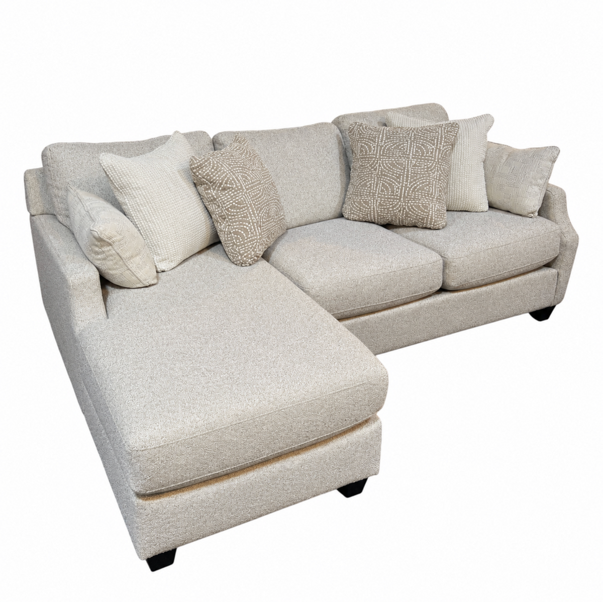 Pier Sectional Sofa in Hogan Cotton