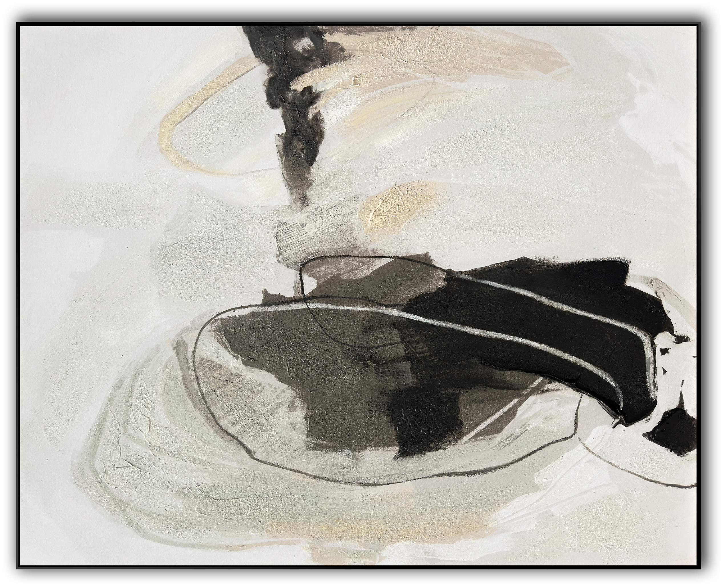 Black & White Abstract