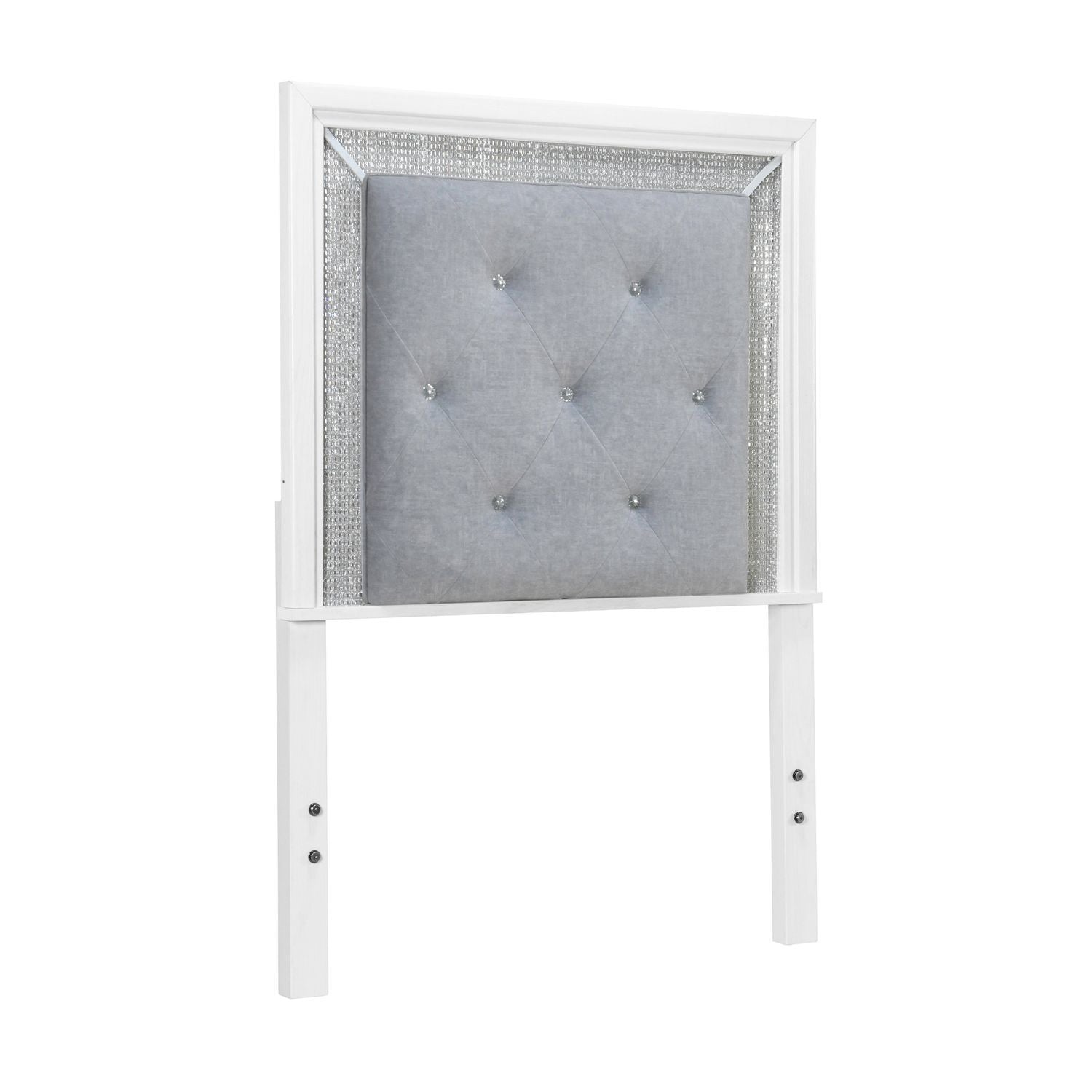 Reflections - Upholstered Panel Headboard With Lights
