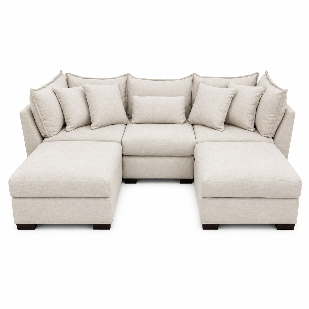 Alina 3 Pc Sofa with Double Storage Chaise