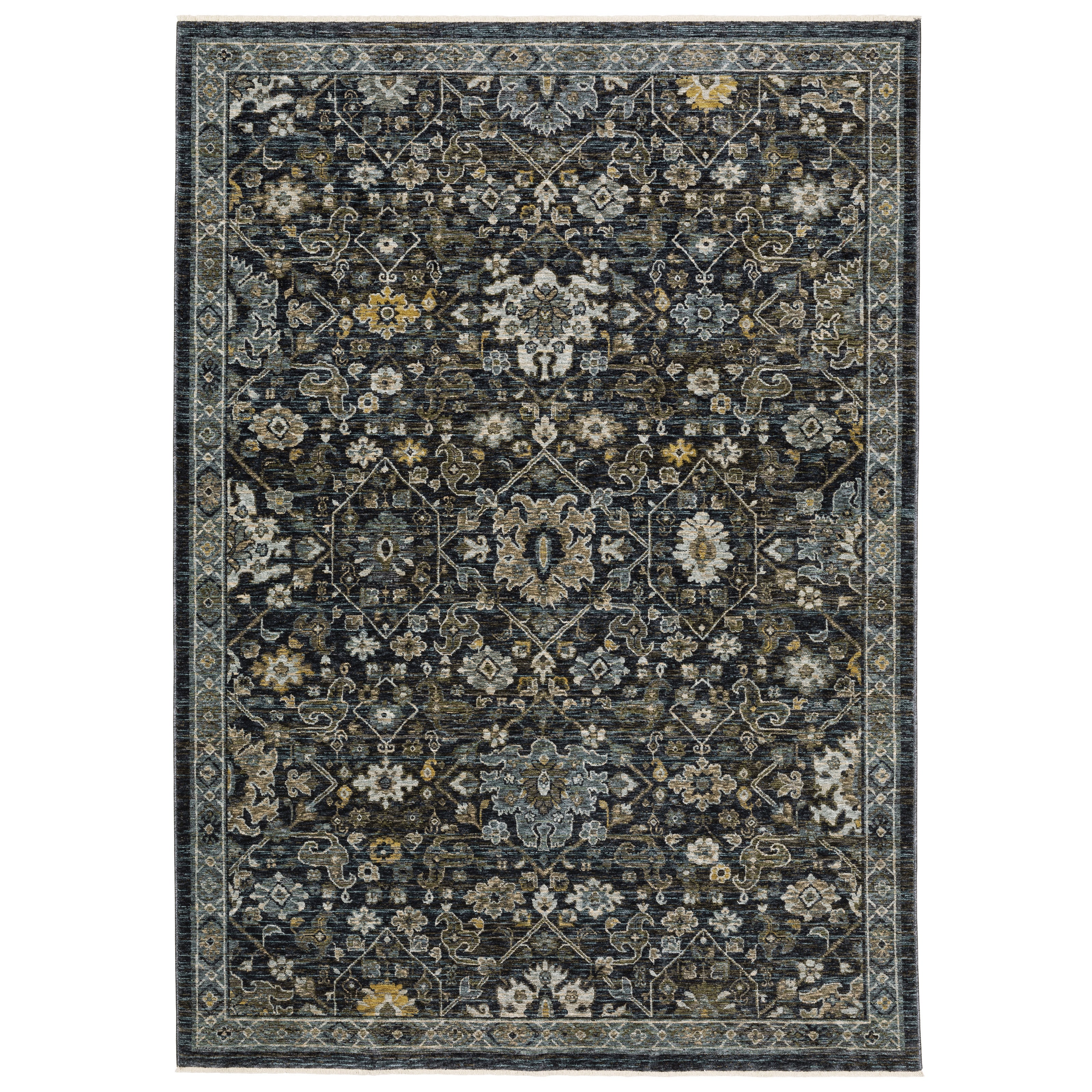 Oriental Weavers Aberdeen 6B Blue/Multi Area Rug