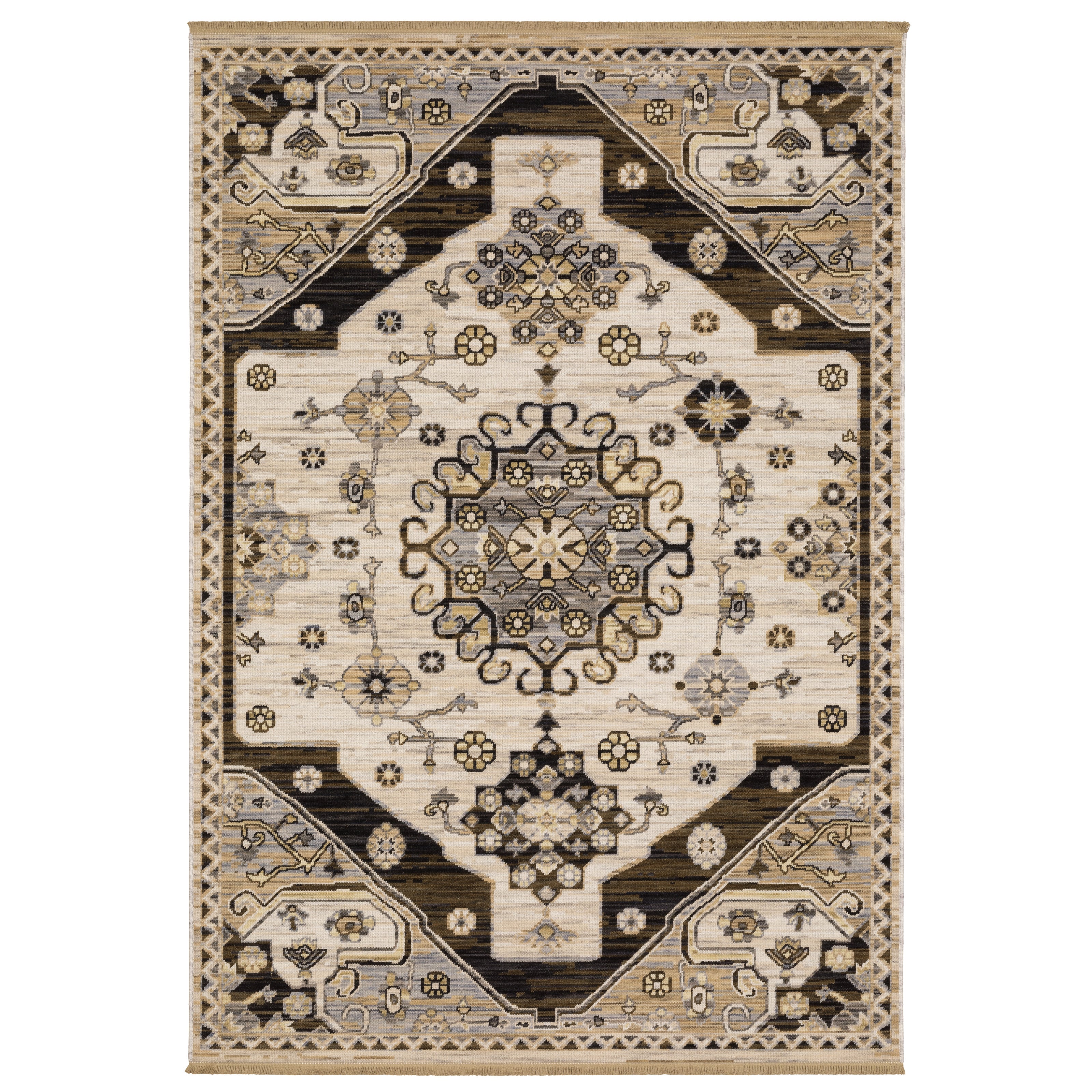 Oriental Weavers Acacia ACA04 Brown/Grey Area Rug