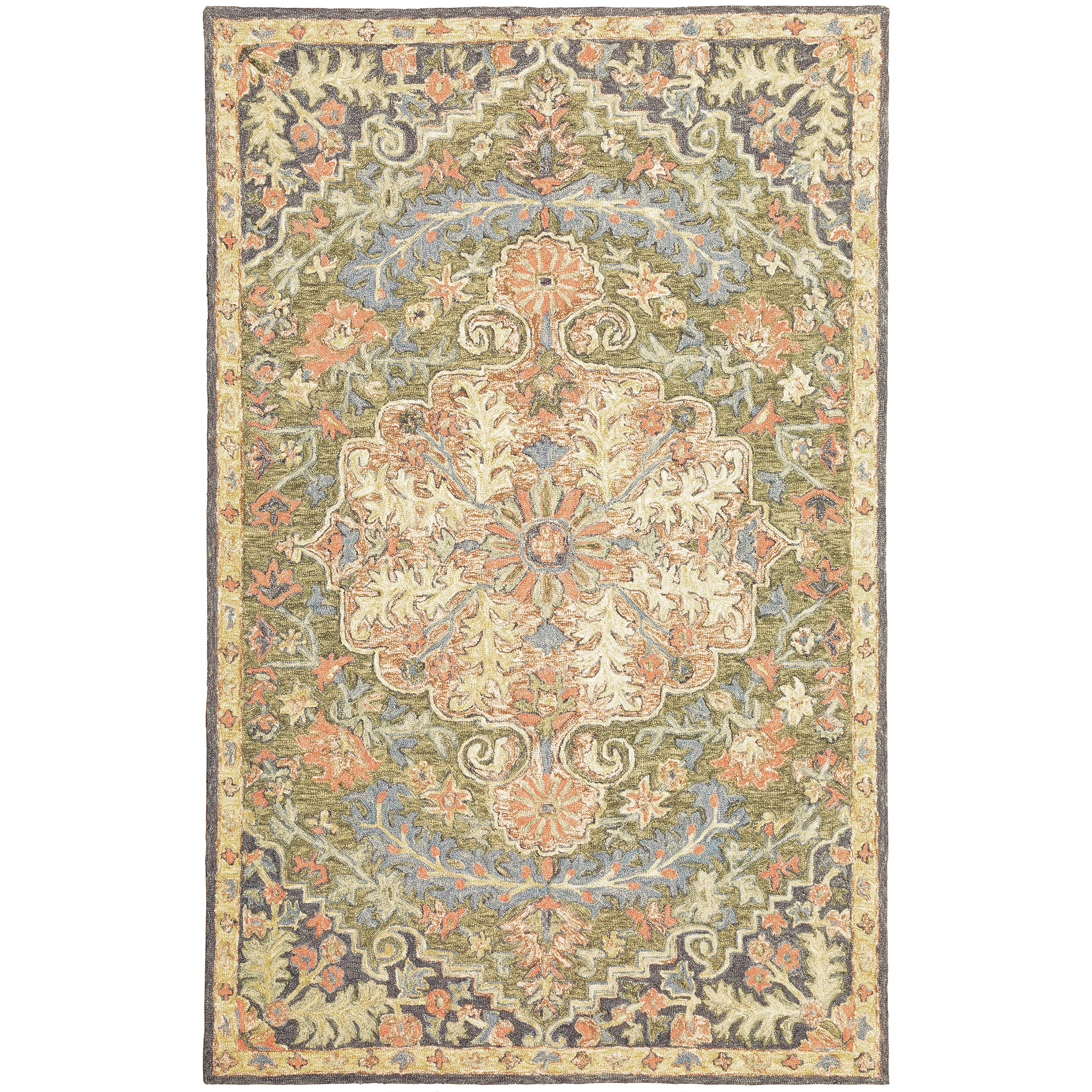 Oriental Weavers Alfresco 28401 Blue/Green Area Rug