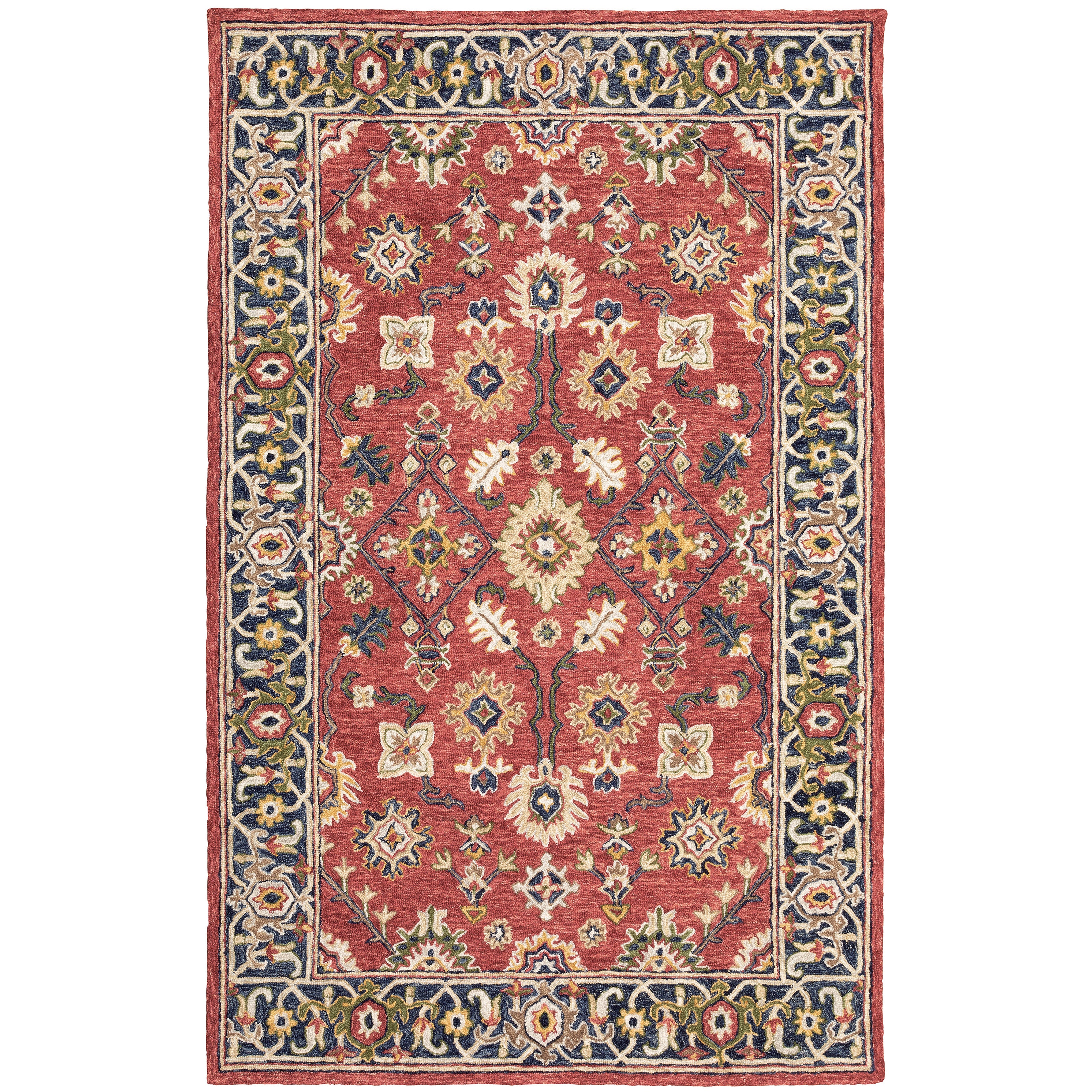 Oriental Weavers Alfresco 28404 Red/Blue Area Rug