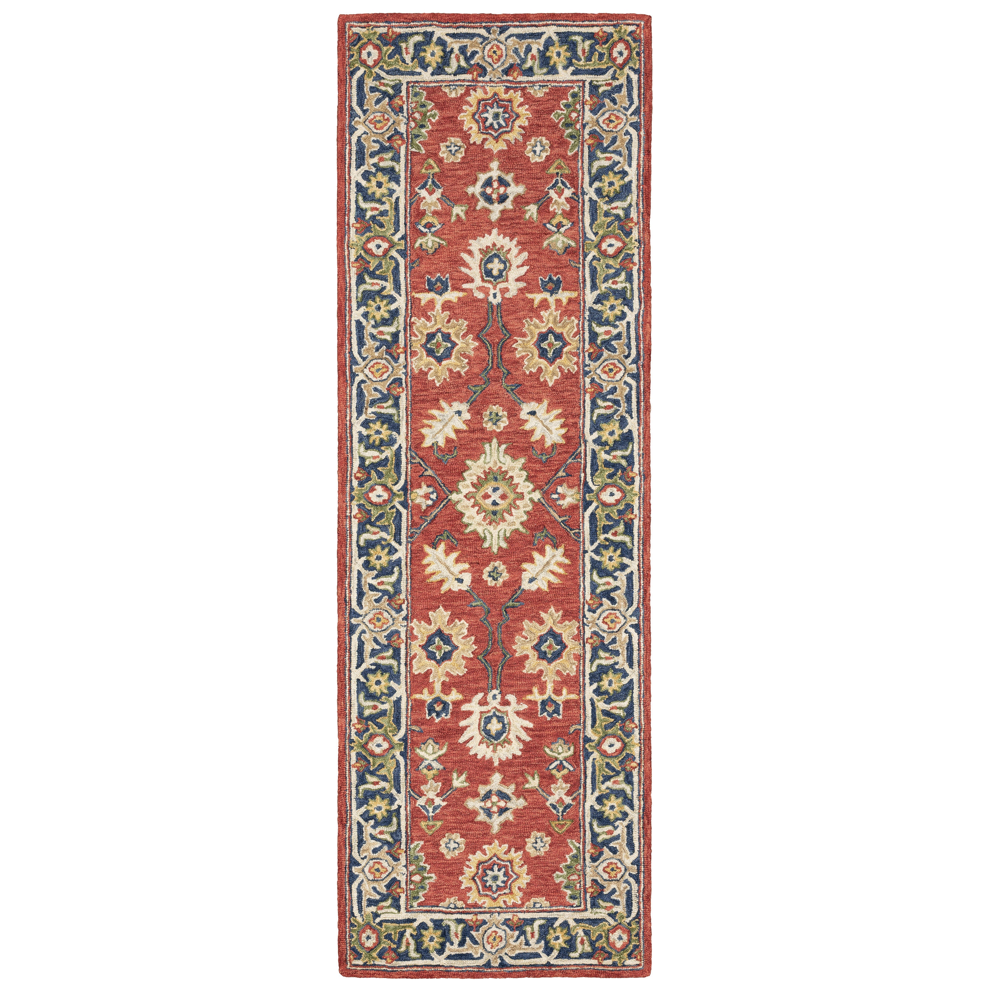 Oriental Weavers Alfresco 28404 Red/Blue Area Rug
