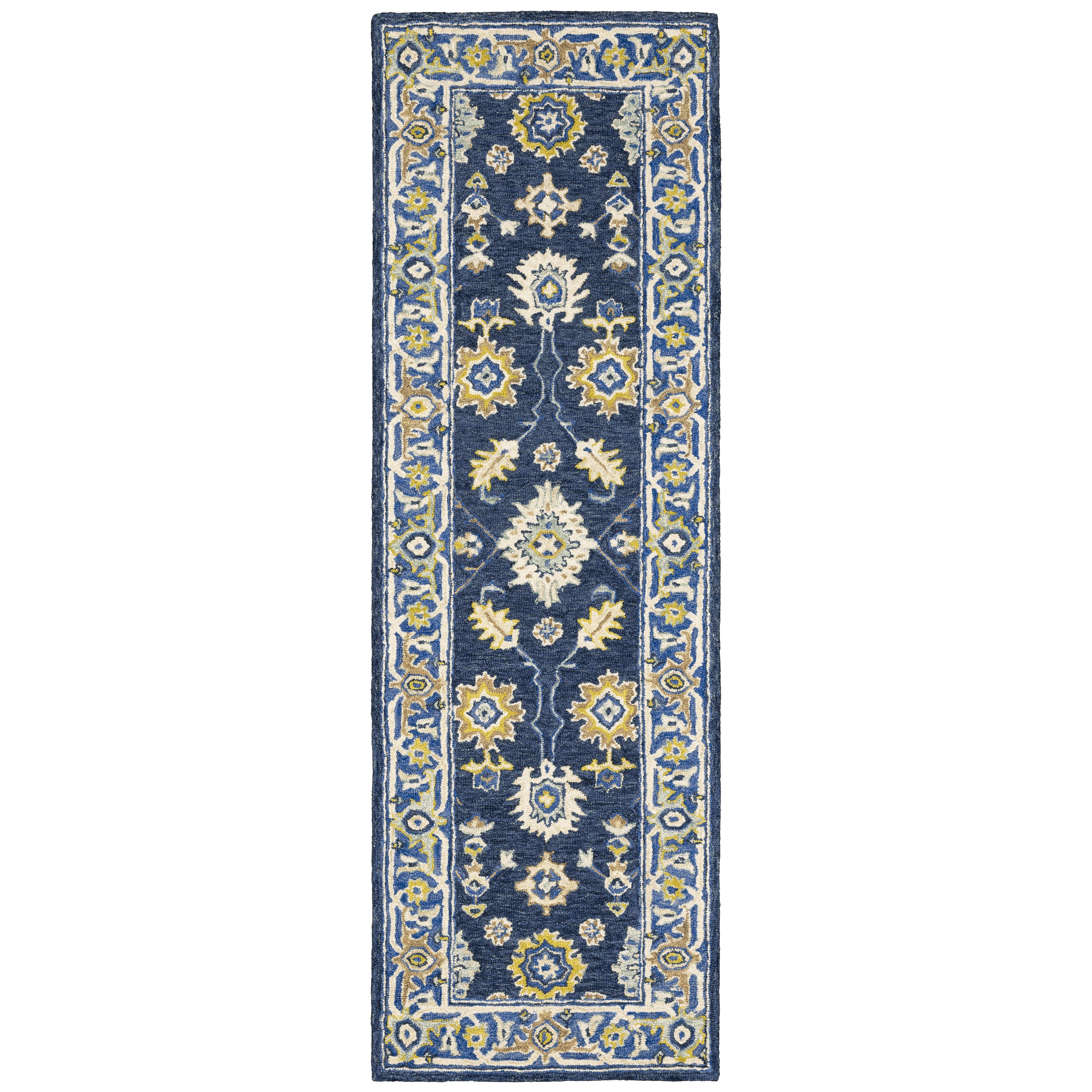 Oriental Weavers Alfresco 28405 Navy/Blue Area Rug