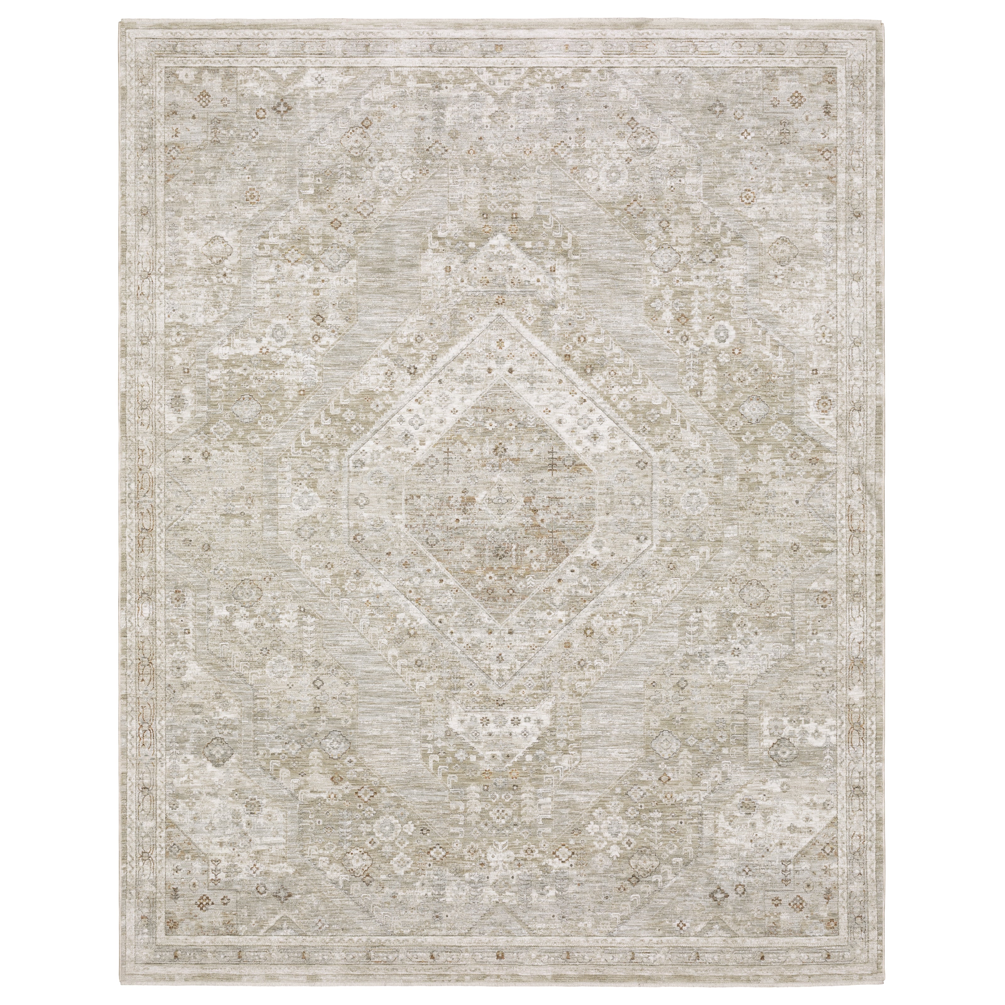 Oriental Weavers Avalon AVA06 Beige/Ivory Area Rug