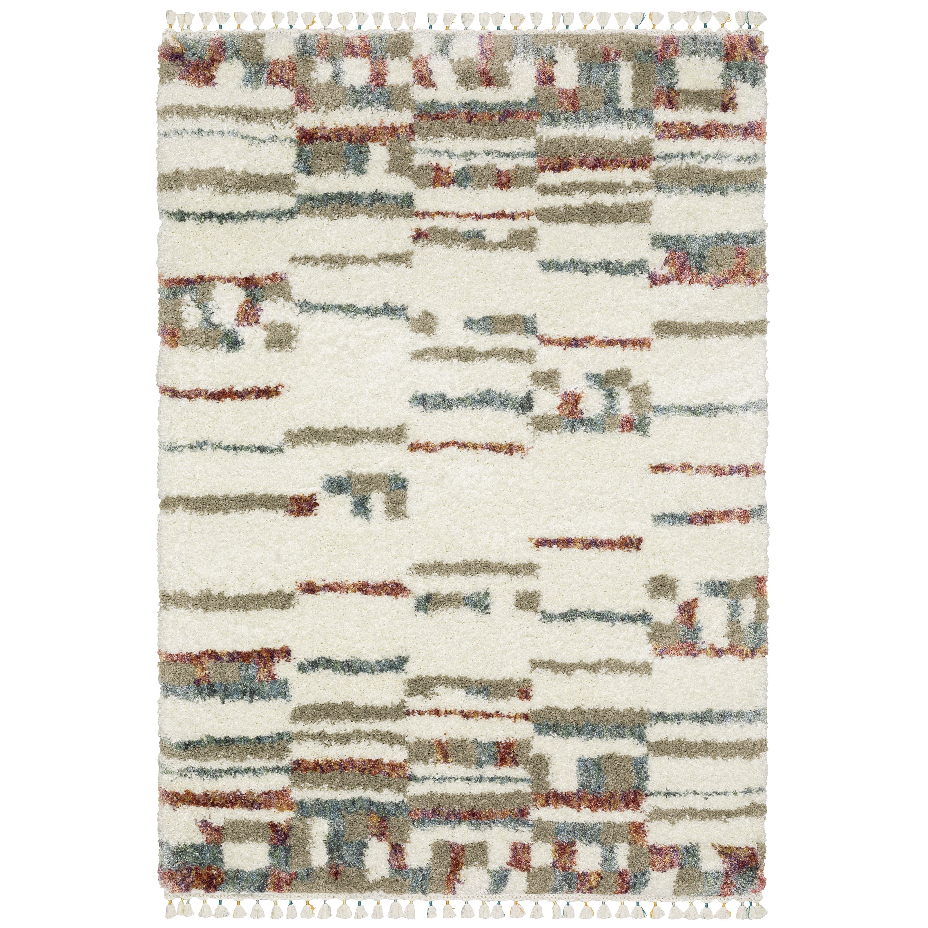 Oriental Weavers Axis AX06A Ivory/Multi Area Rug
