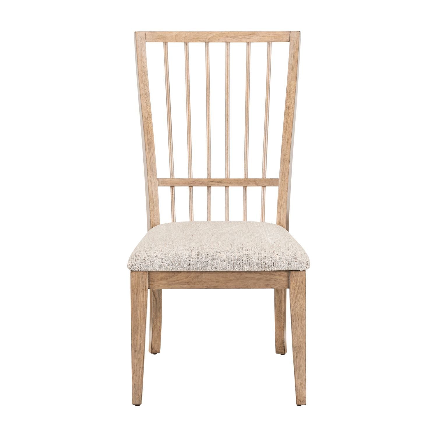 Haven Hills - Spindle Back Side Chair - Camel Beige