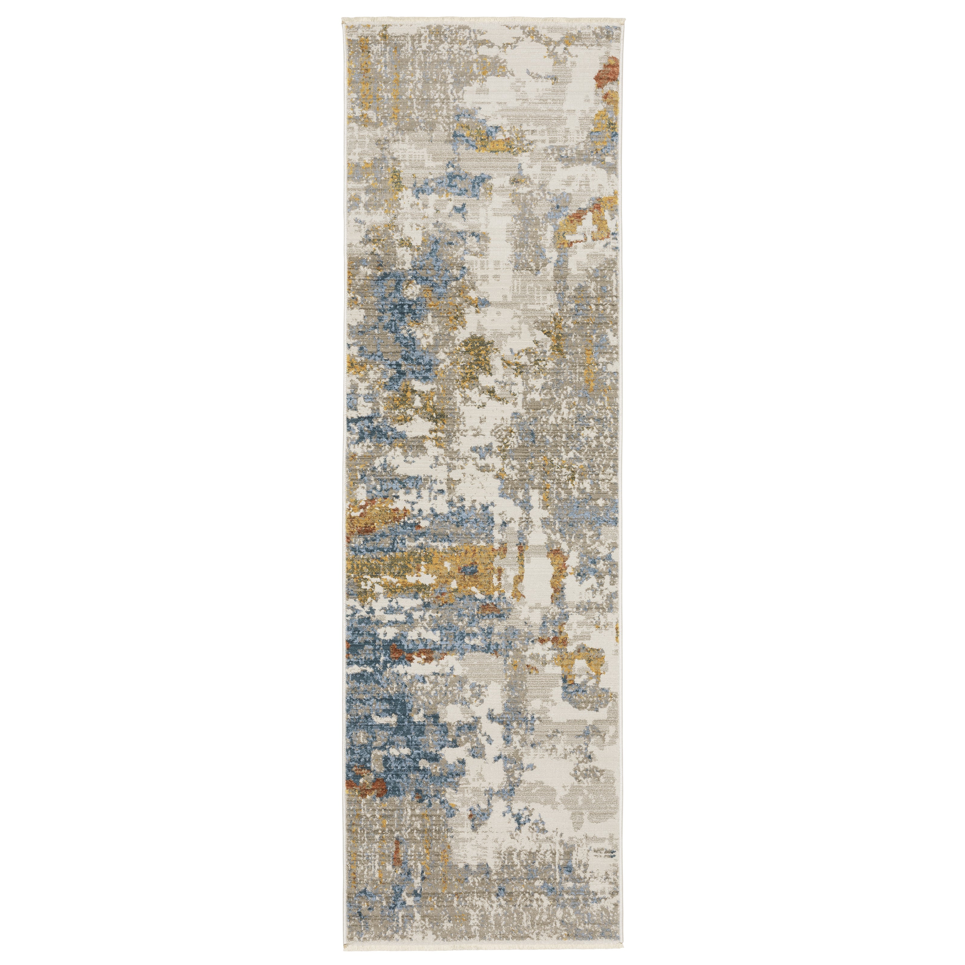 Oriental Weavers Bauer 8120D Beige/Charcoal Area Rug